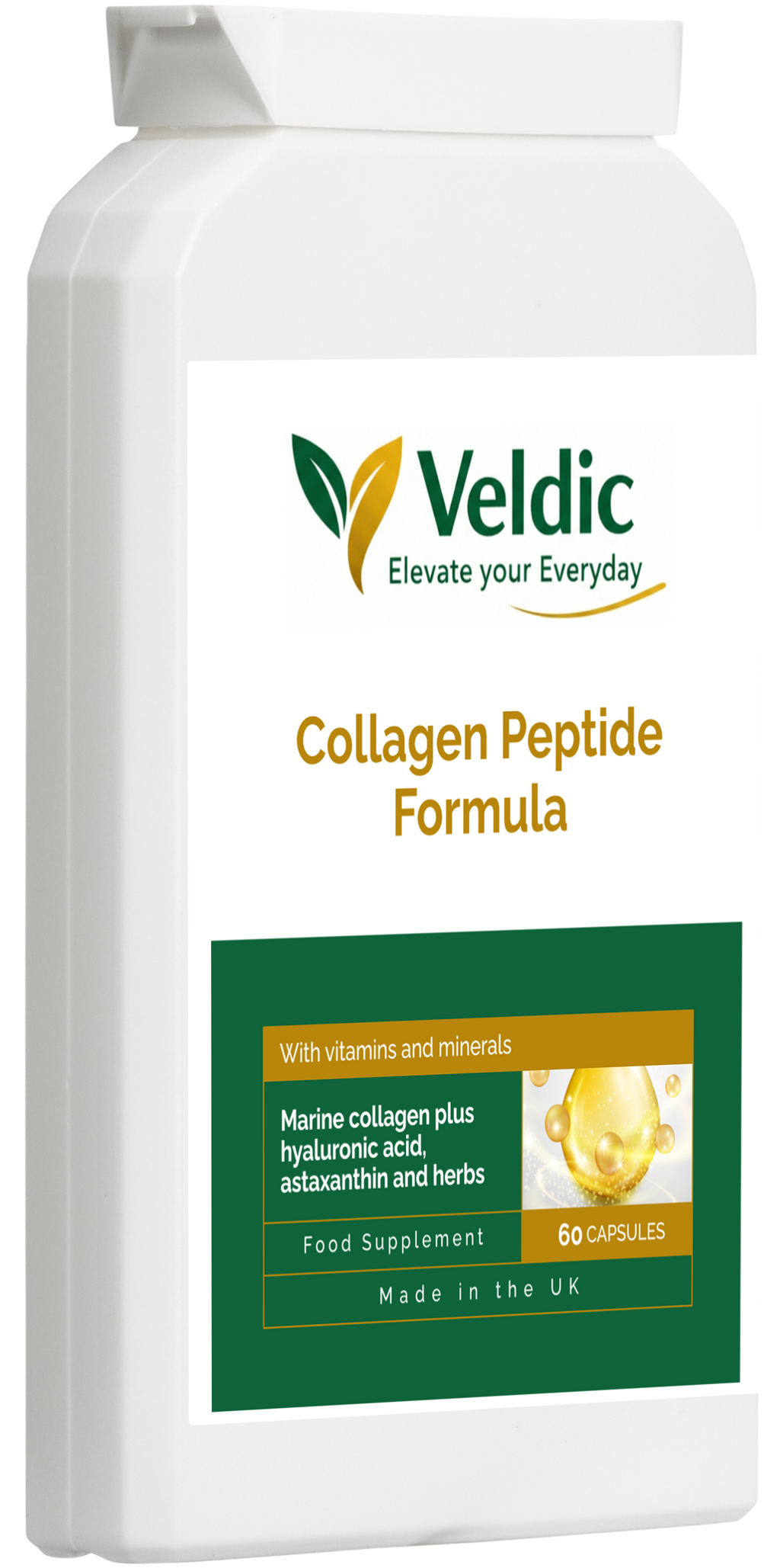 collagen peptide formula product packaging image