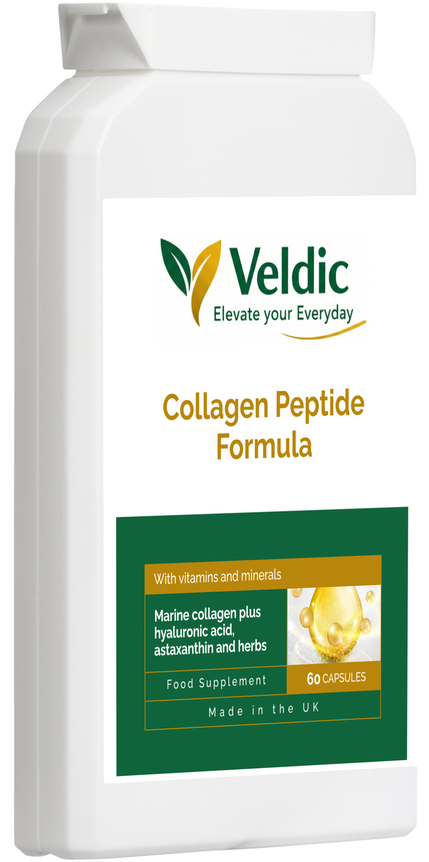 collagen peptide formula product packaging image