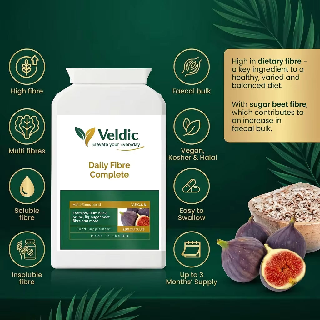 fibre supplement for digestive support and comfort