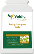 veldic purify complex daily supplement for detox and cleansing