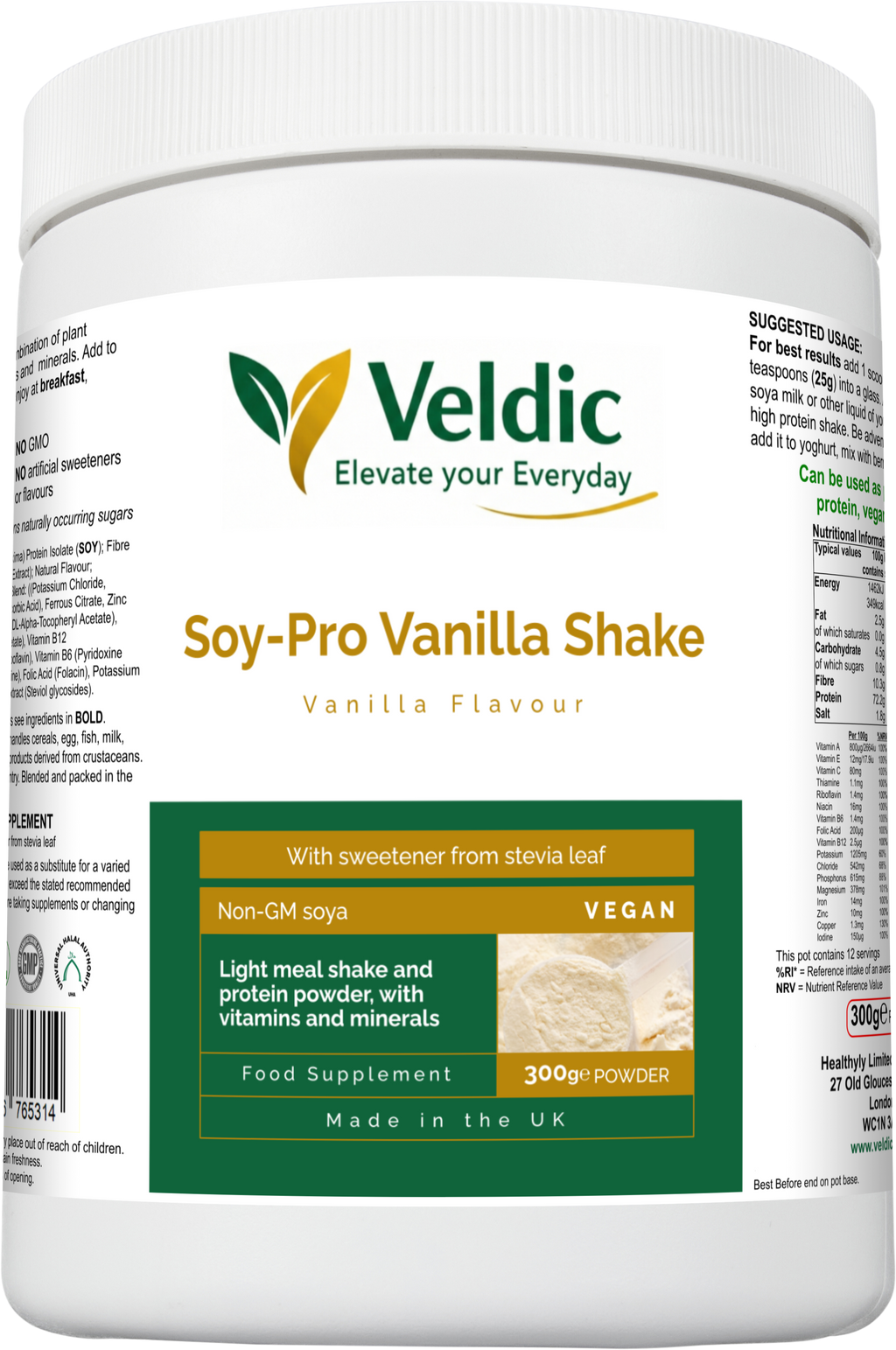 soy protein for muscle recovery and strength