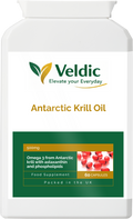 veldic antarctic krill oil supplement for heart and brain health