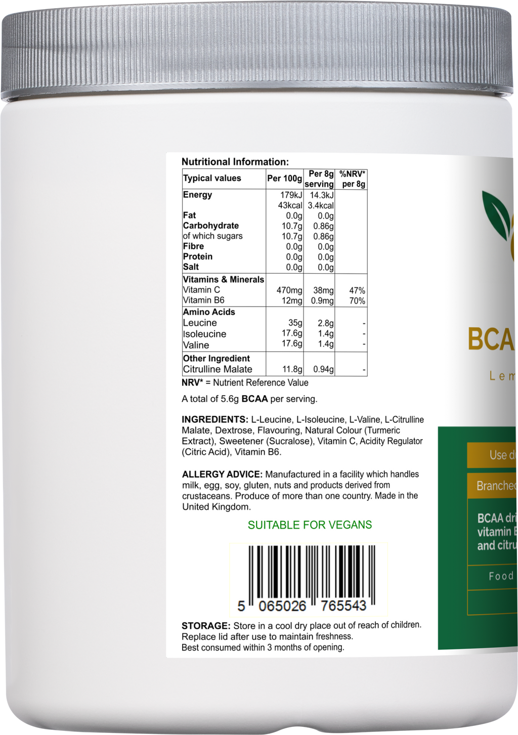 recovery supplement for muscle repair and strength