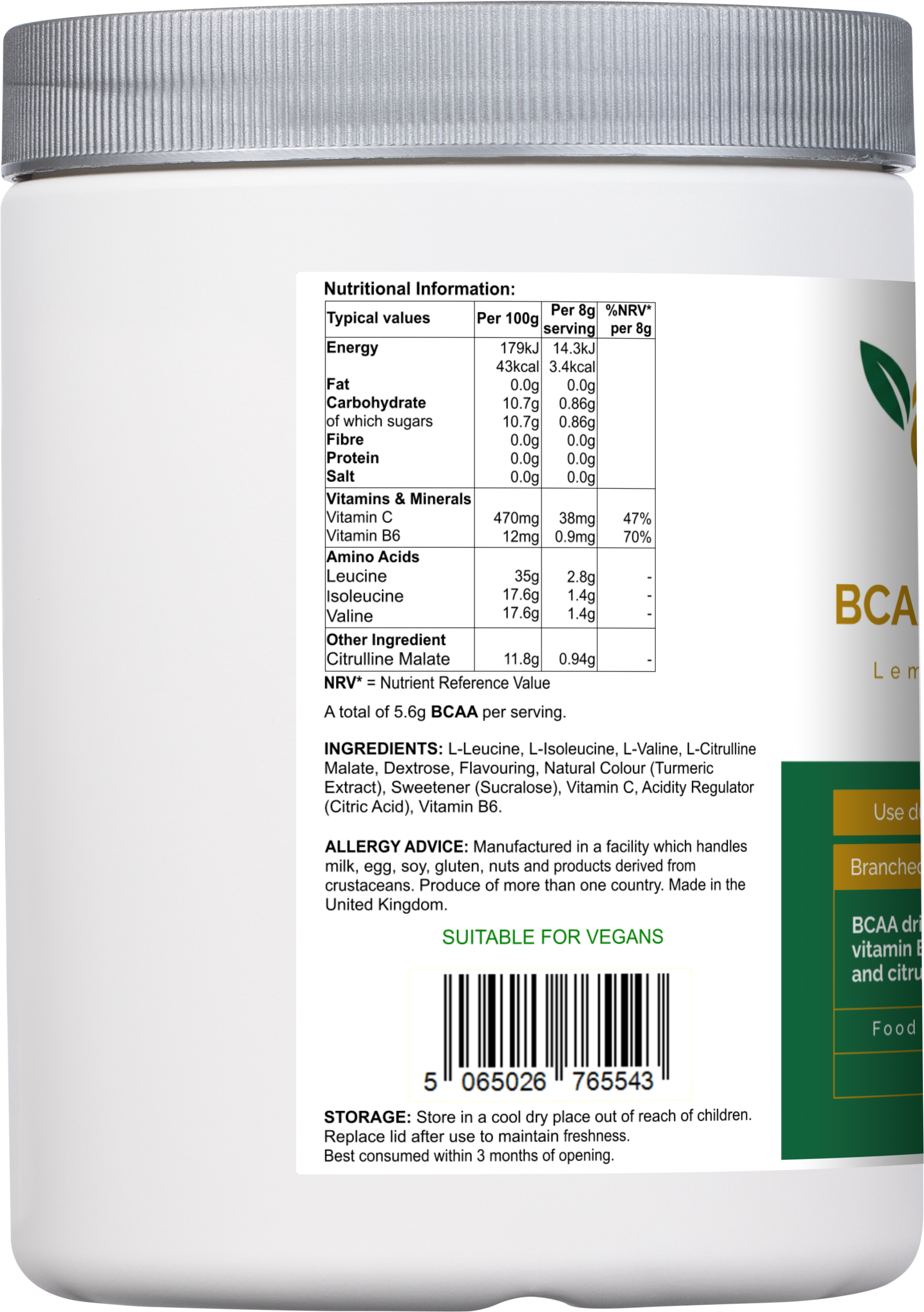 recovery supplement for muscle repair and strength