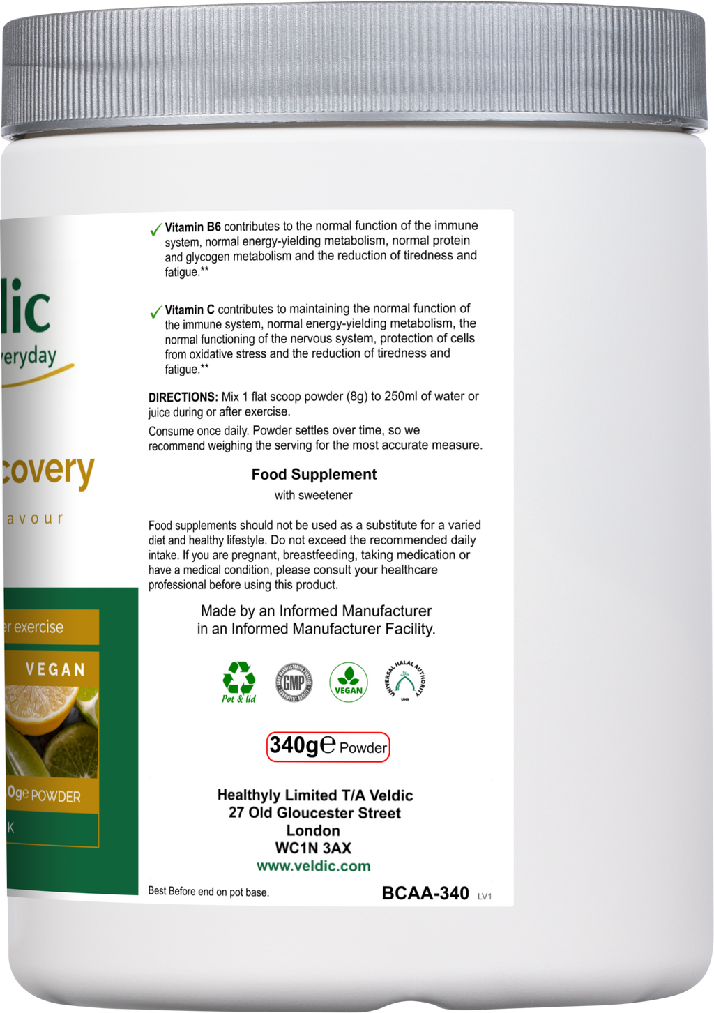 bcaa supplement for daily training support