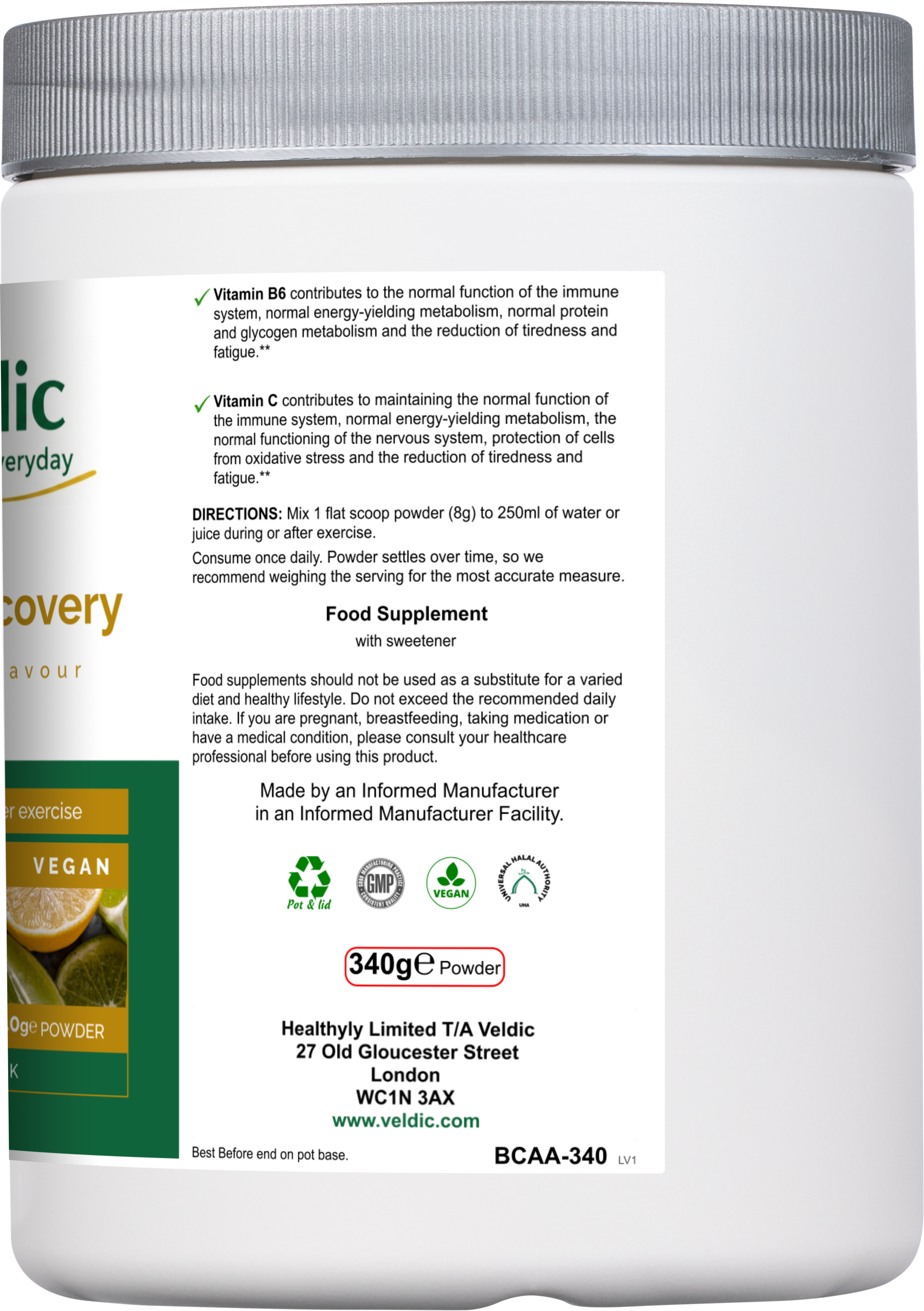 bcaa supplement for daily training support