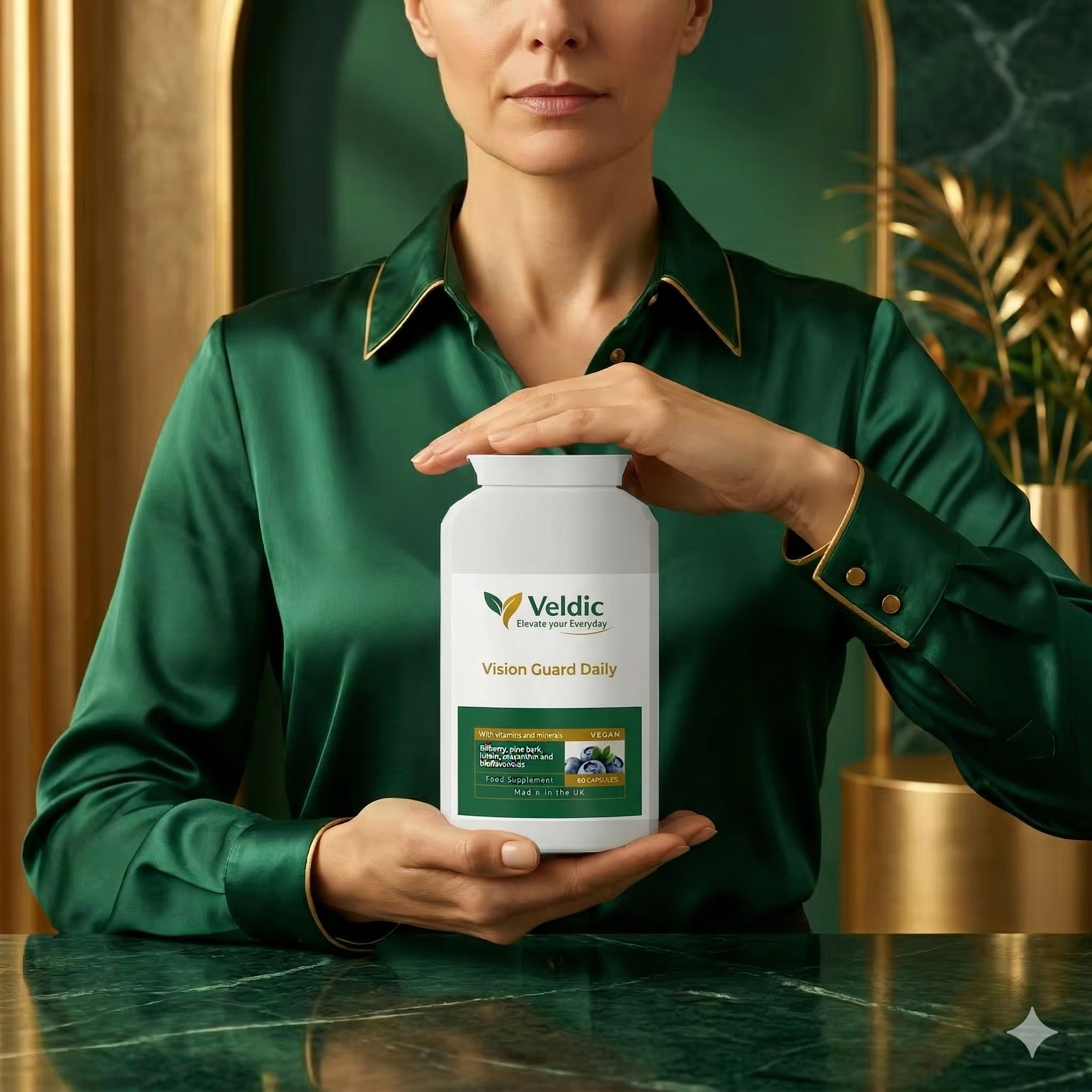 vision support supplement for eye strain and fatigue