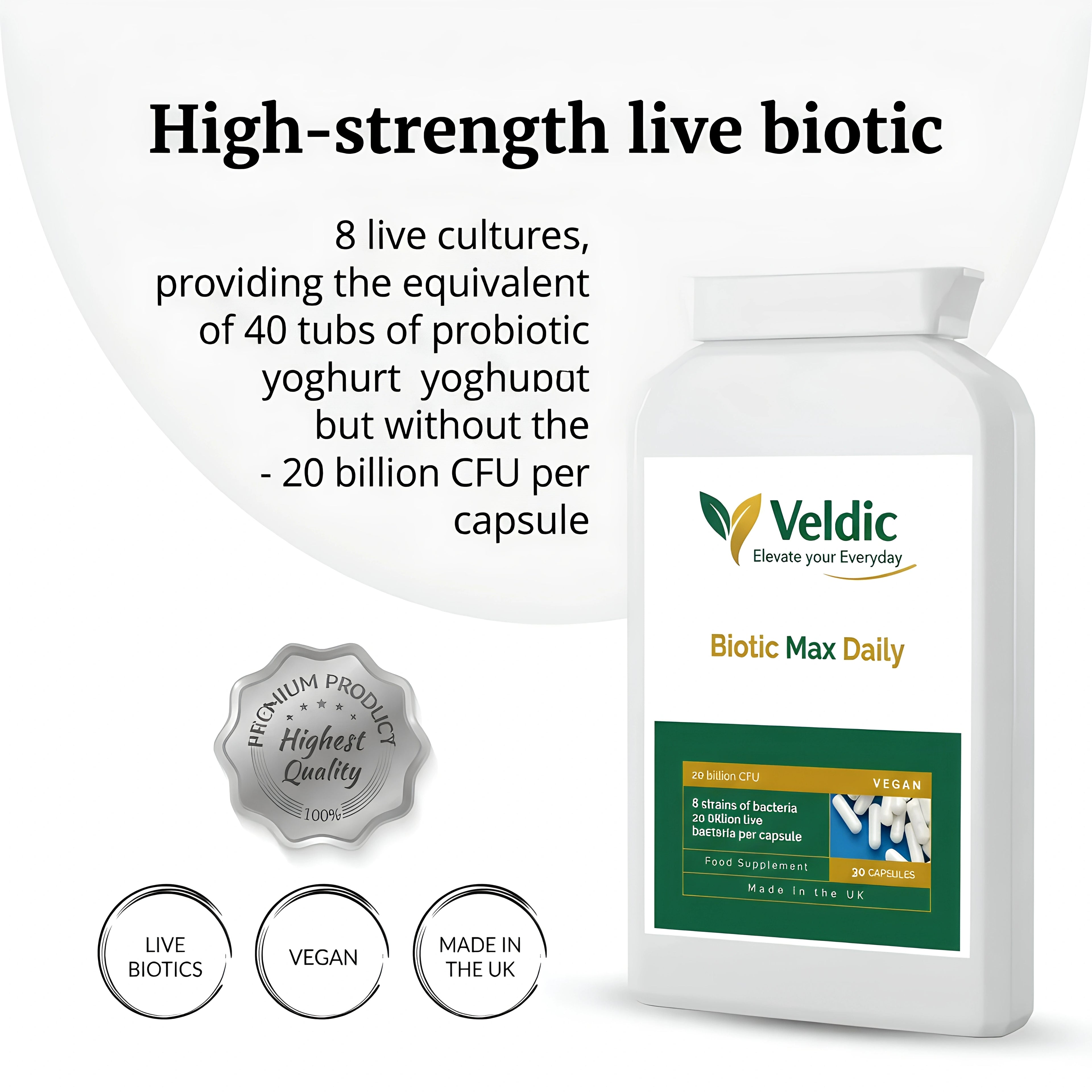 probiotic capsules for digestion and immunity