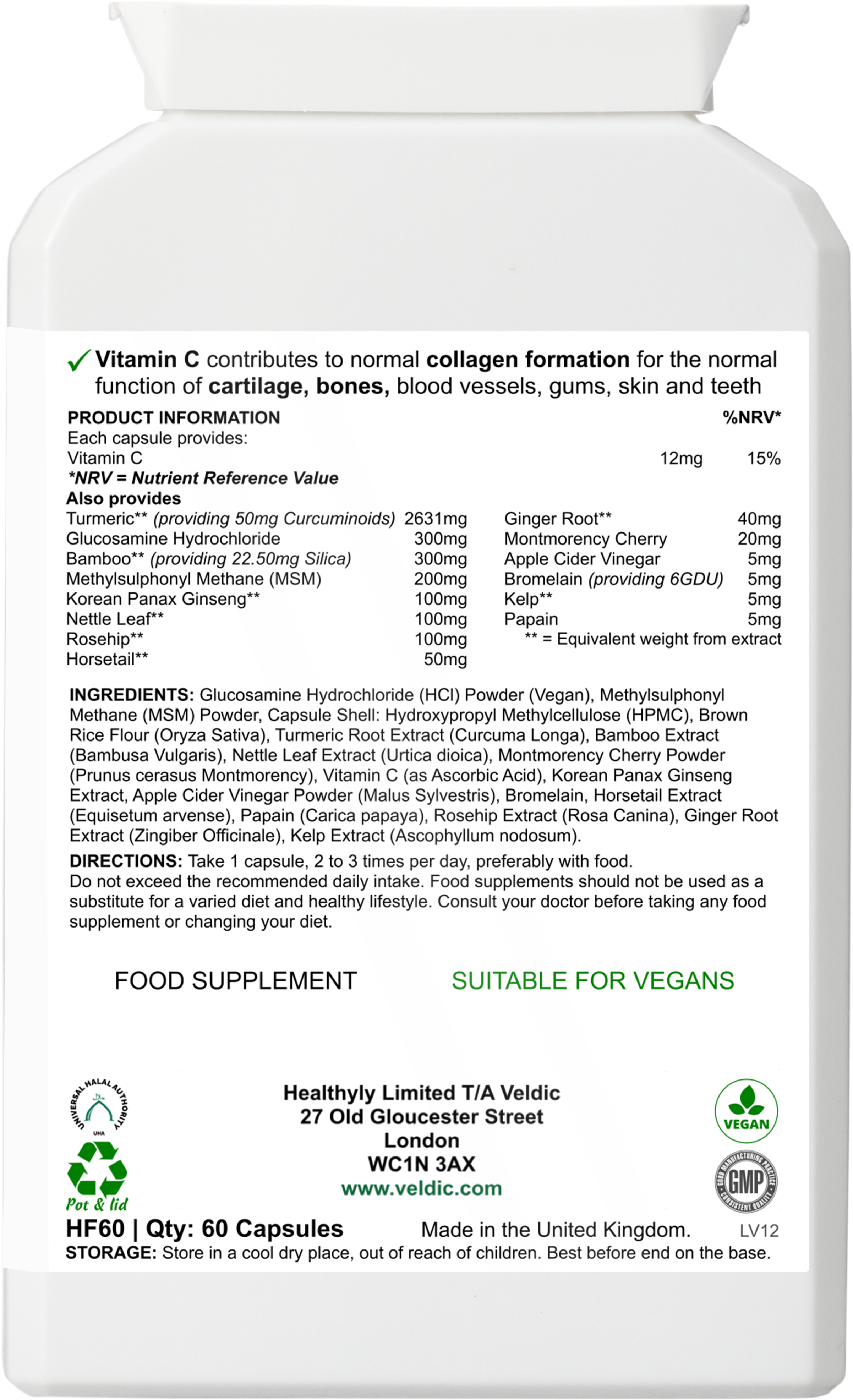 herbal supplement for overall health and vitality