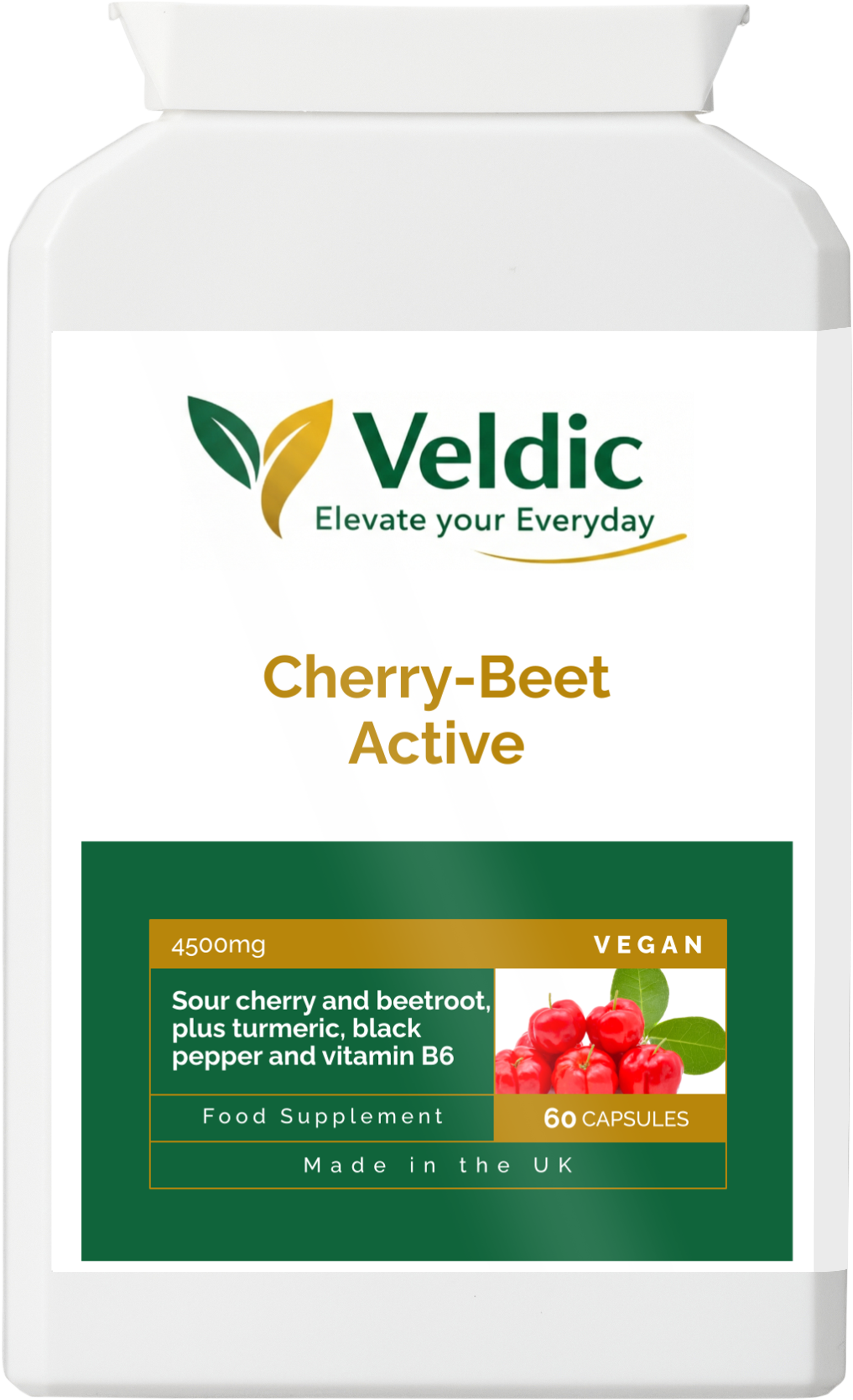 cherry beet active supplement for energy and circulation support