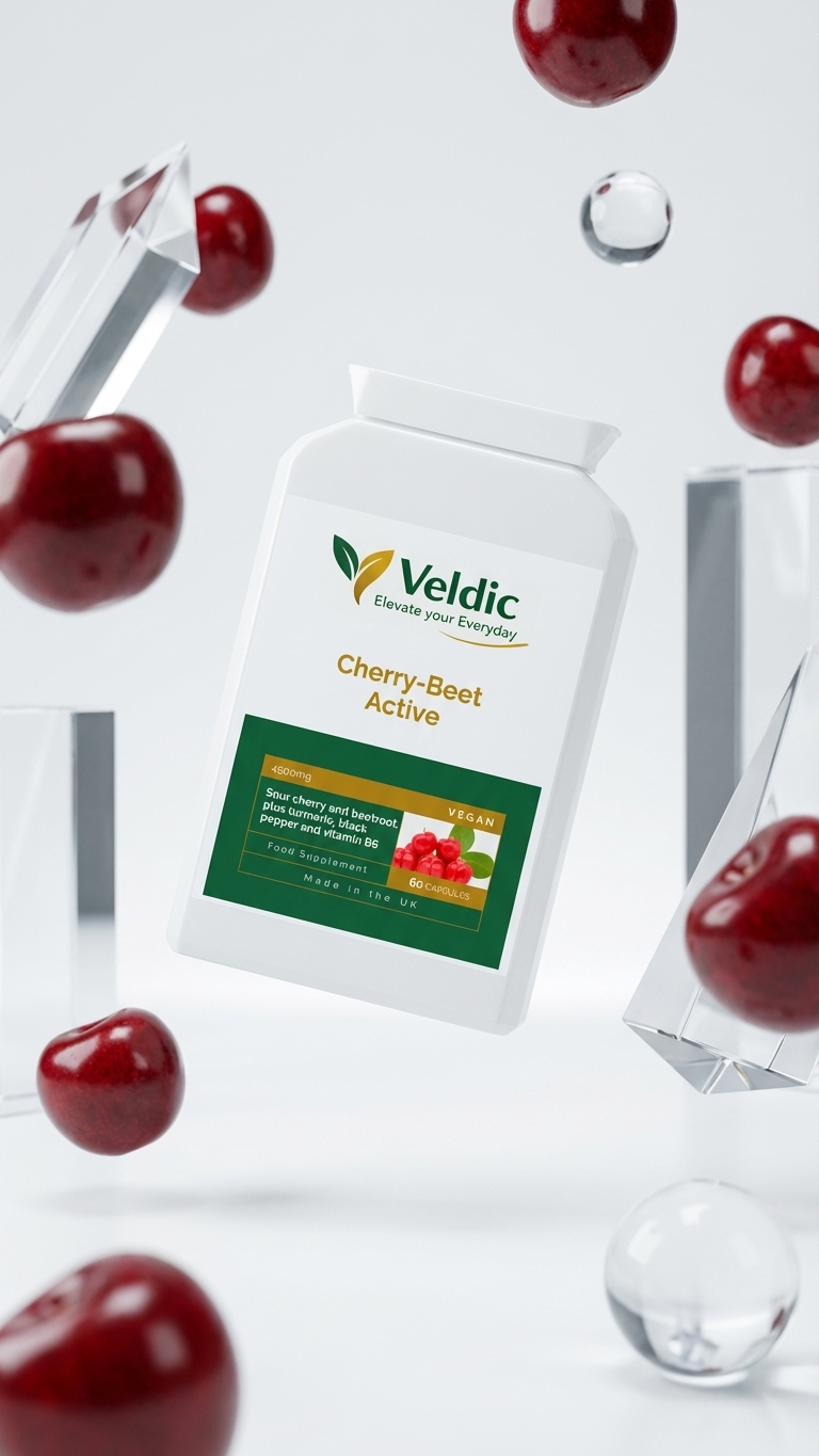 cherry beet active daily supplement for energy boost