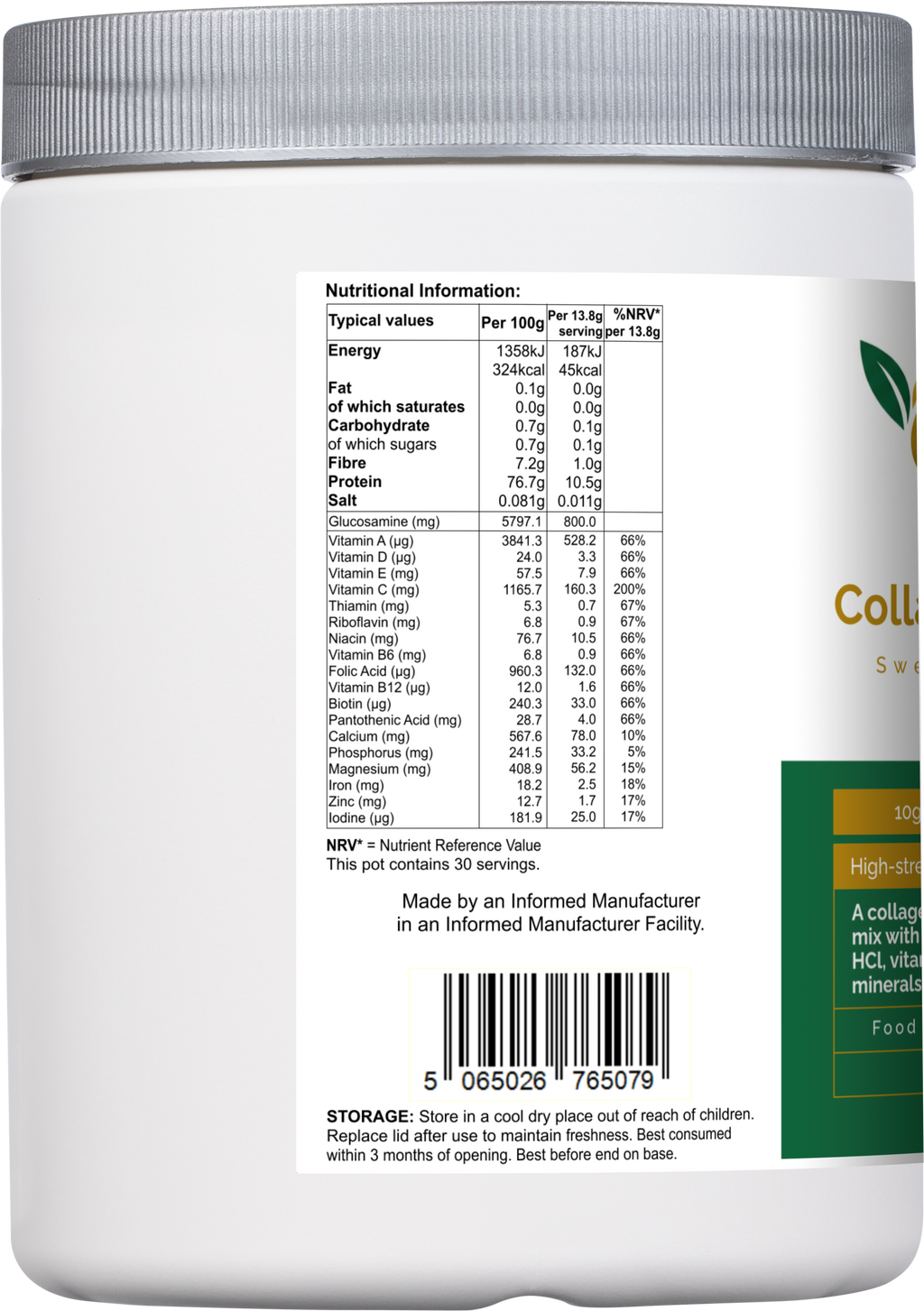 collagen supplement for daily routine and wellness