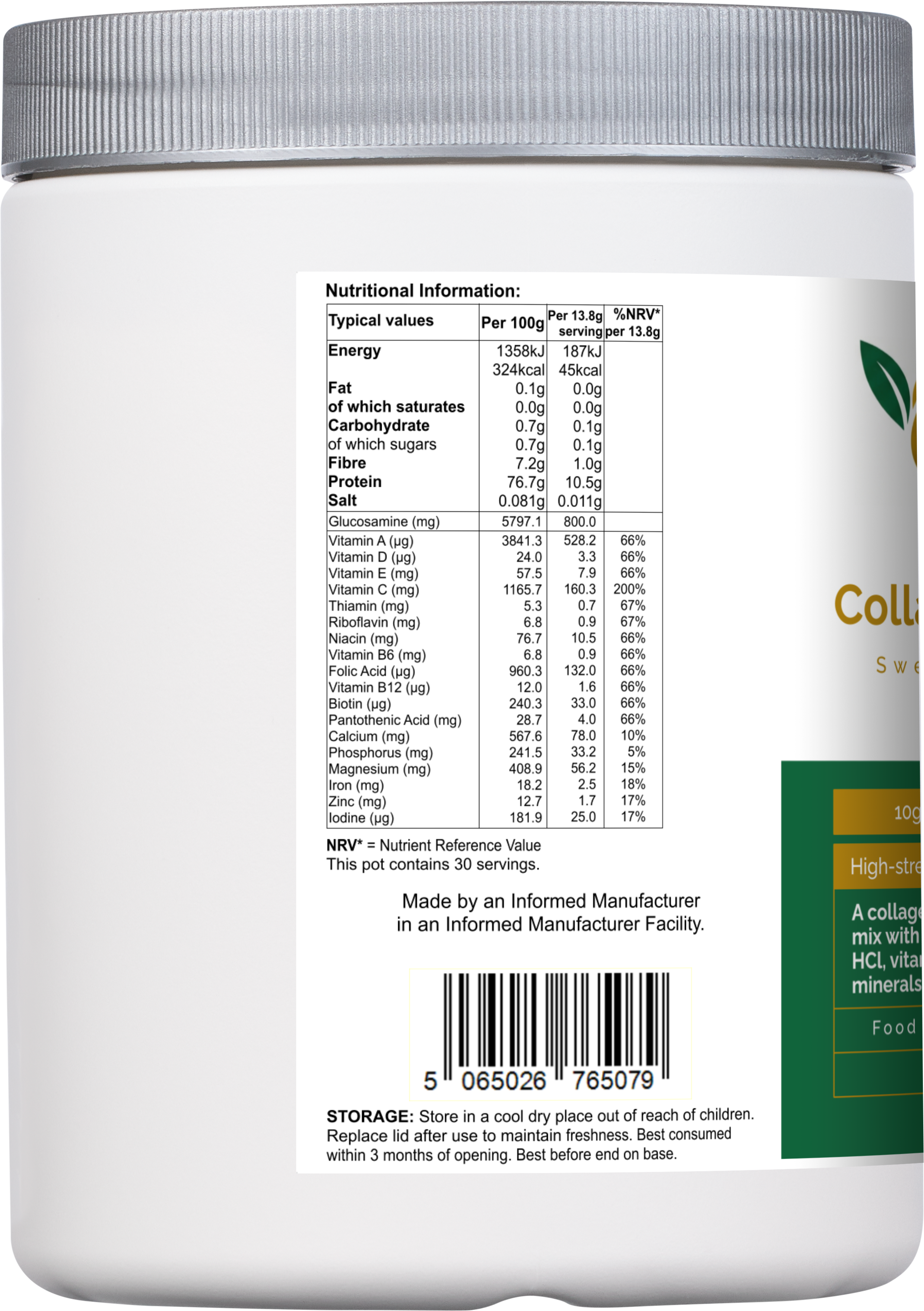 collagen supplement for daily routine and wellness