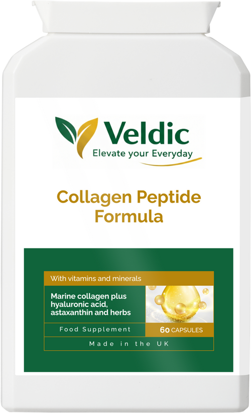 collagen peptide formula for skin elasticity and hydration