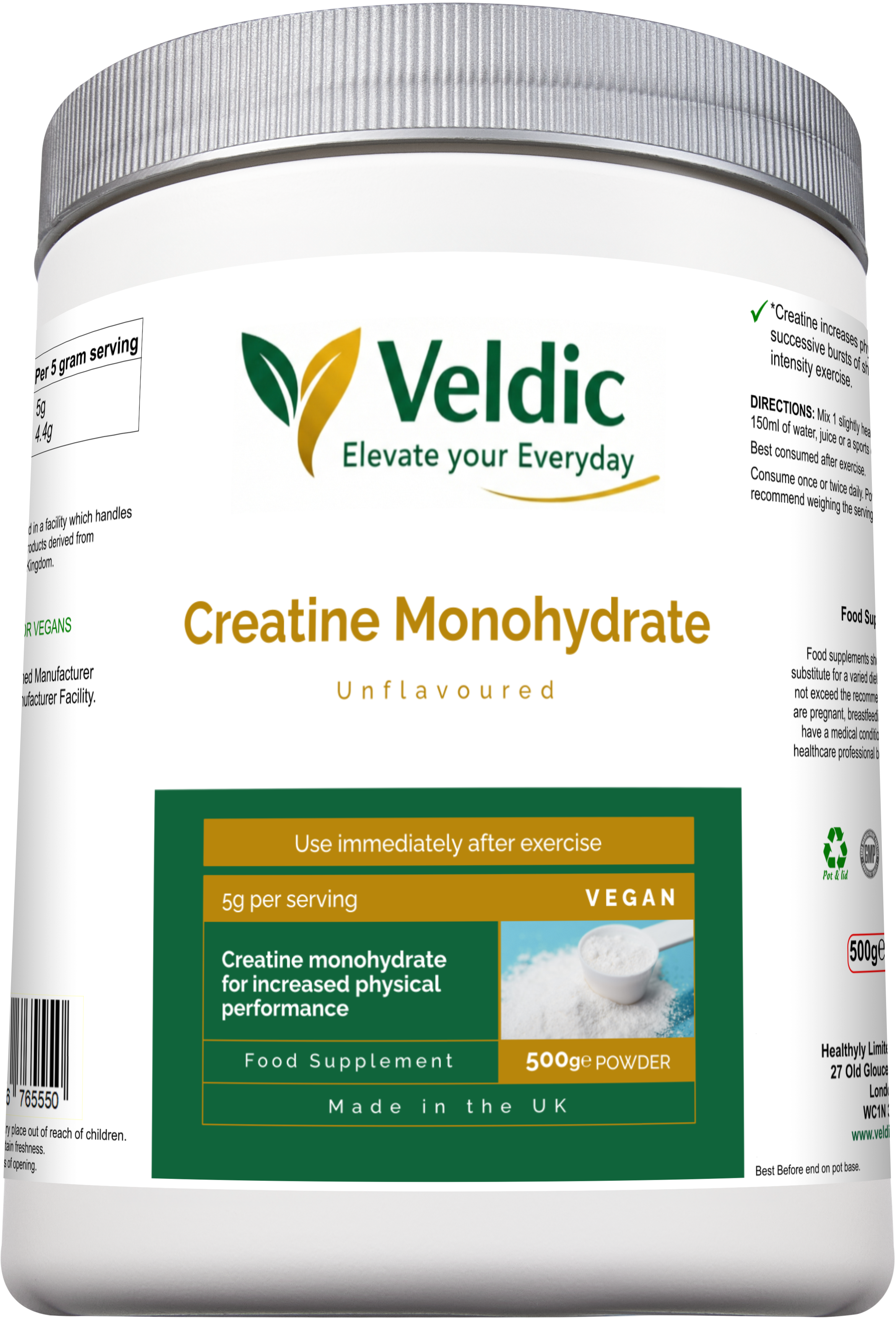 muscle support supplement with creatine