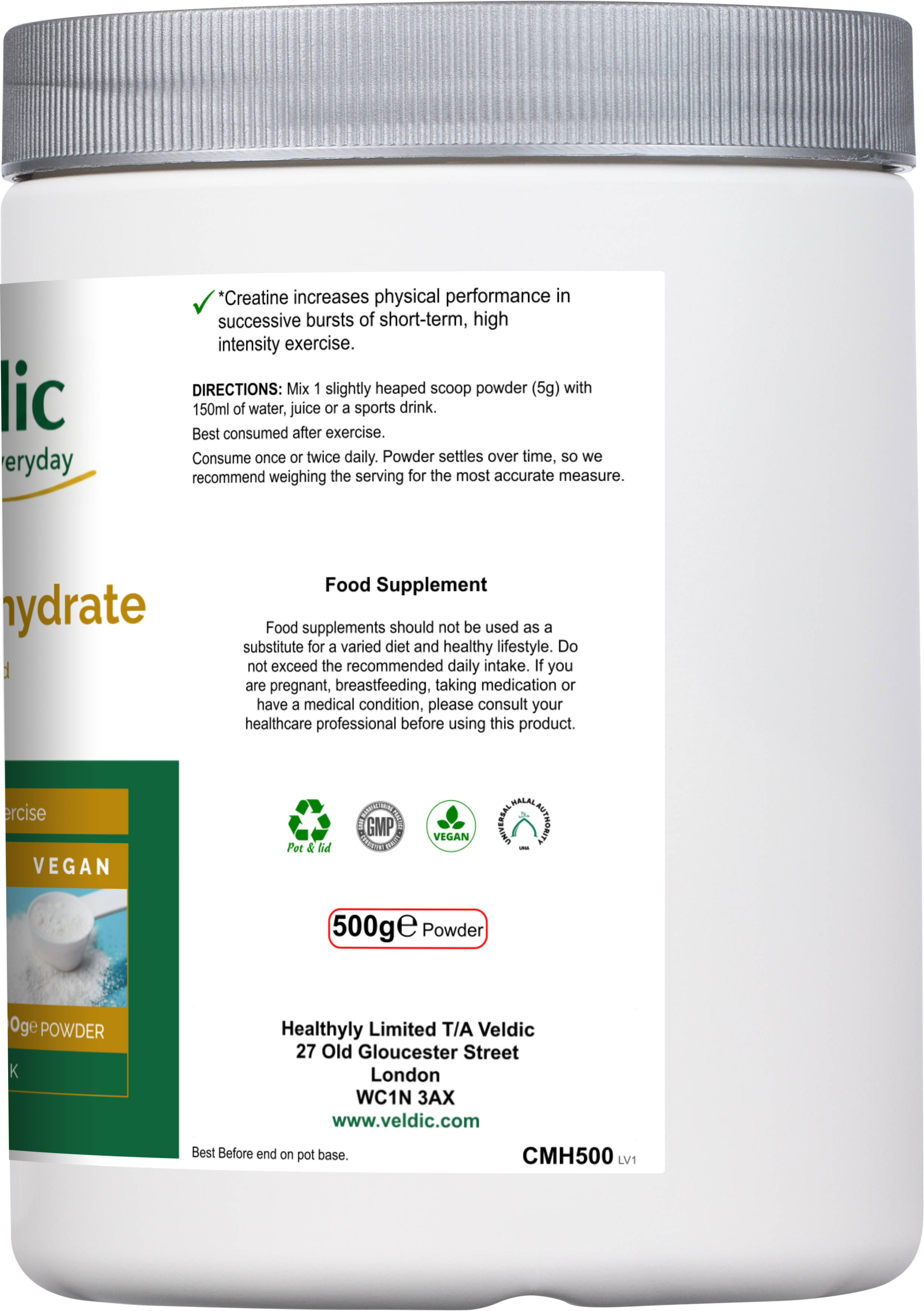 sports supplement for performance and recovery