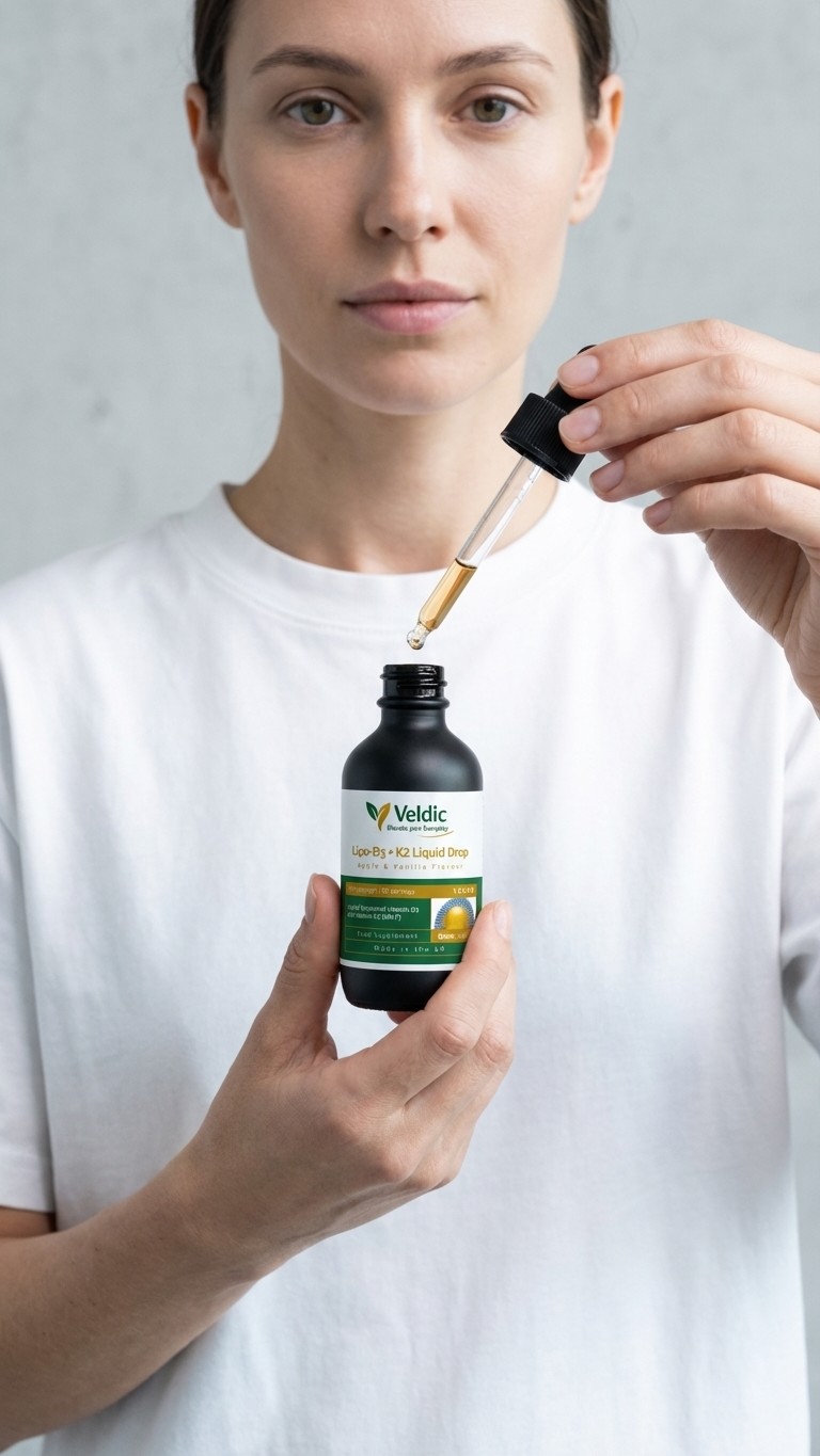 vitamin d3 and k2 drops supplement product range