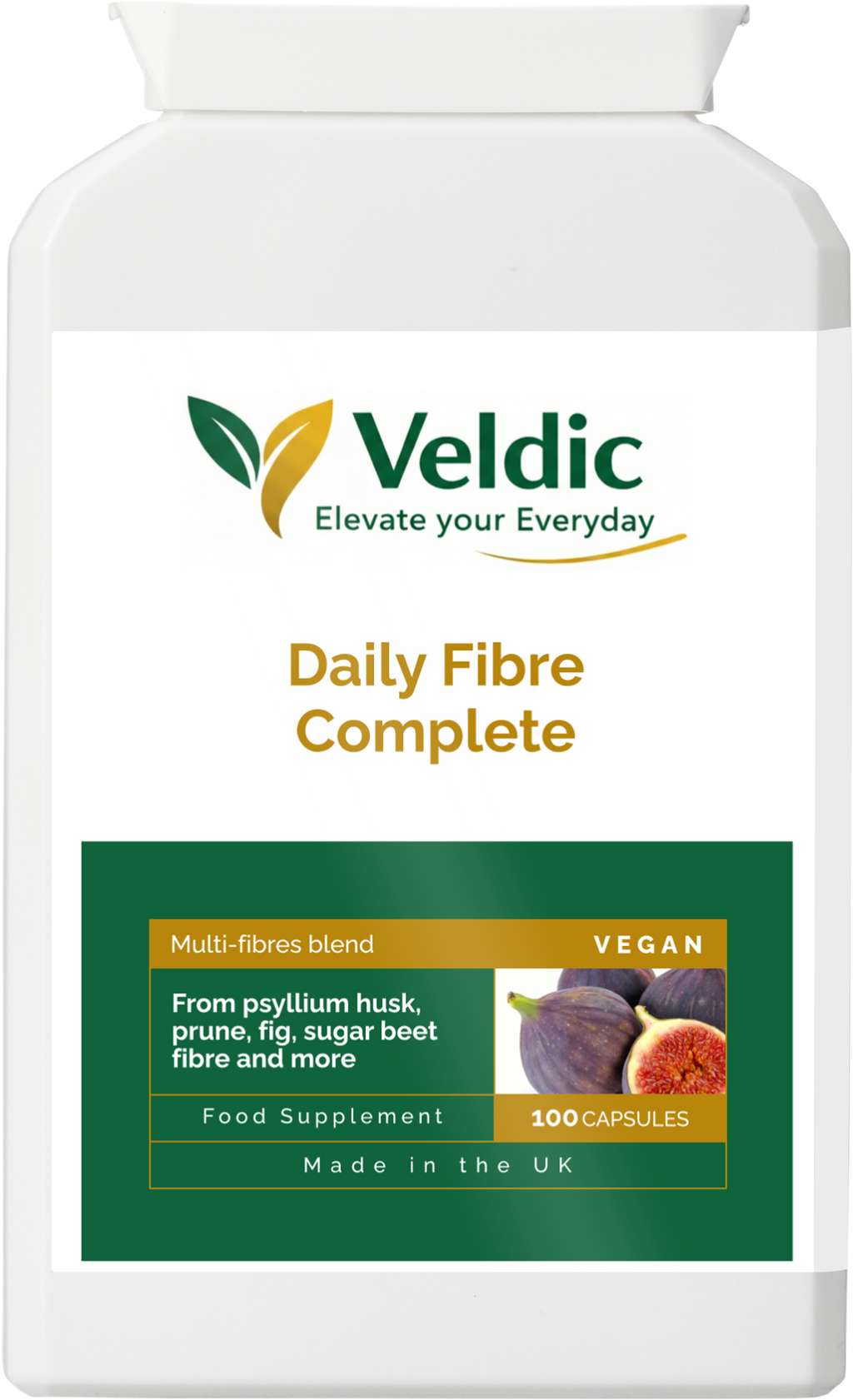 daily fibre complete supplement for gut health and digestion