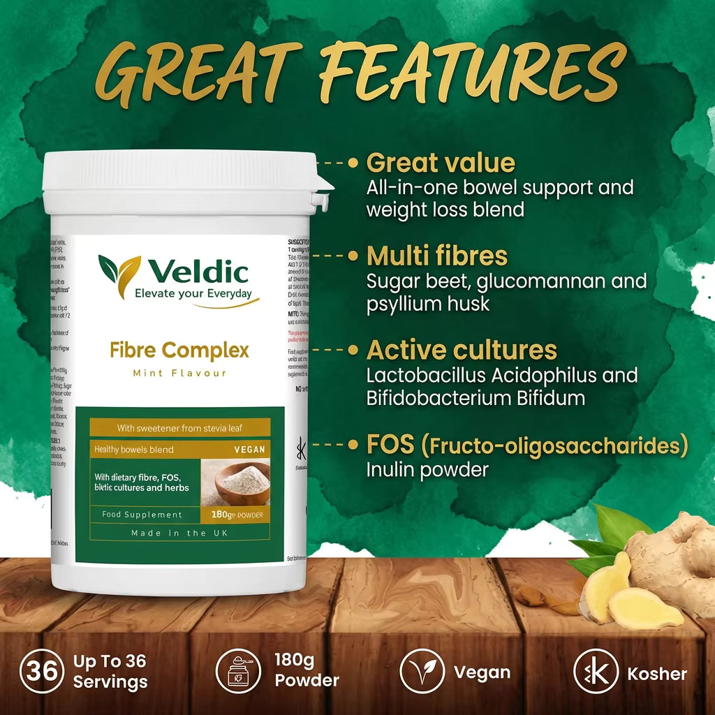 fibre supplement for digestive support and regularity