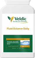 veldic fluid balance daily supplement for hydration and water balance