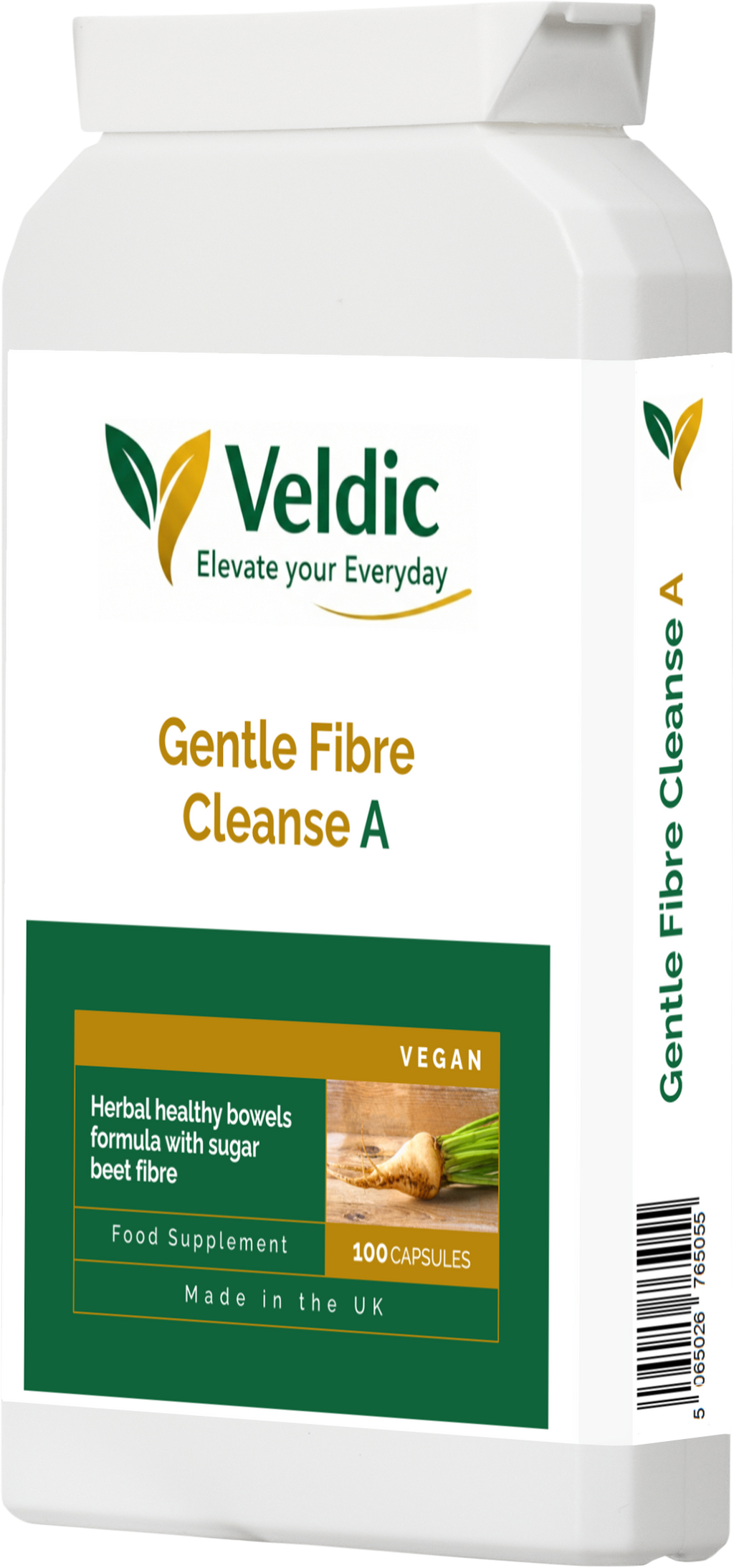 plant based fibre supplement for digestion and gut wellness