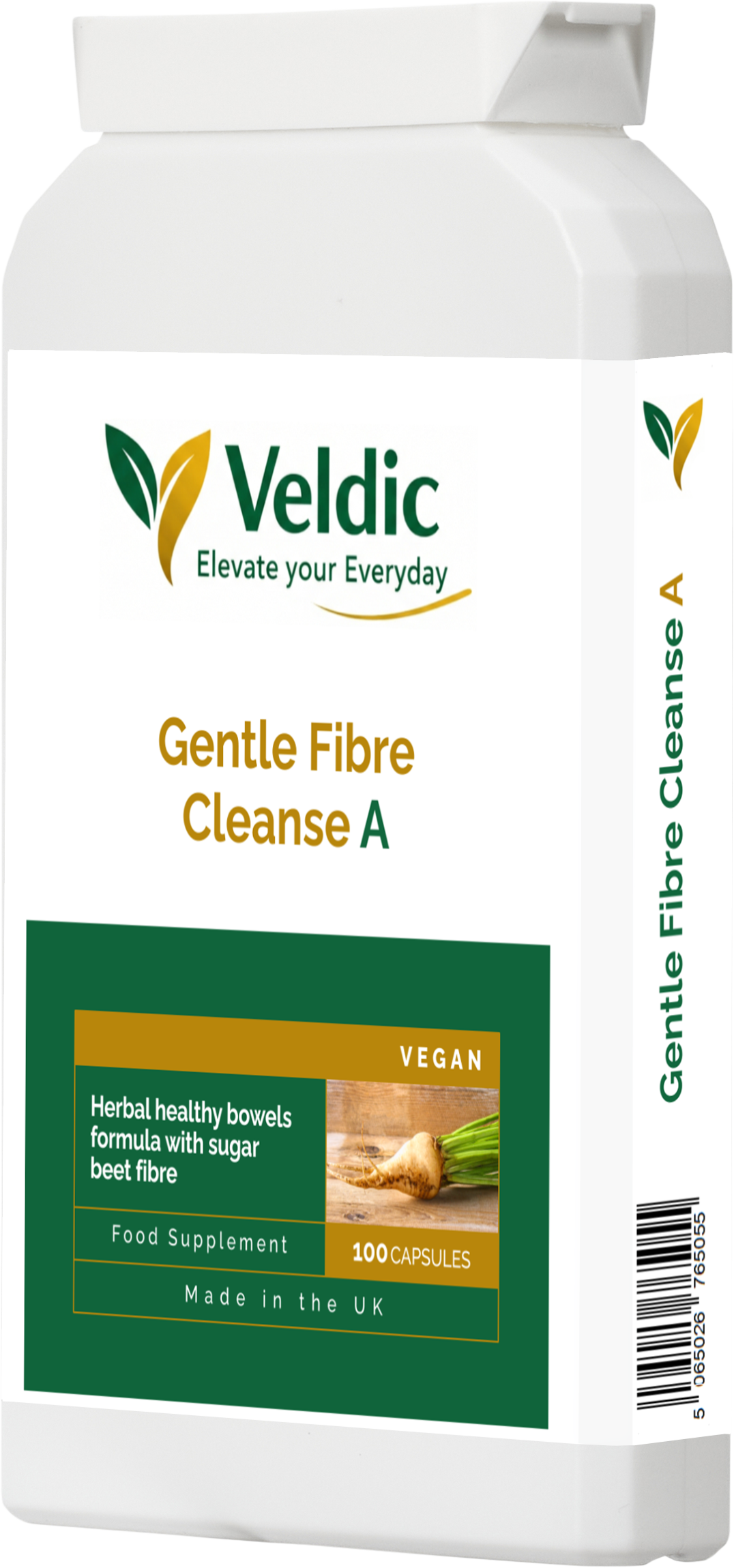 plant based fibre supplement for digestion and gut wellness