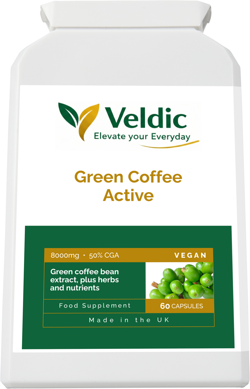 green coffee supplement for fat burning and energy