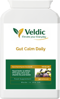 veldic gut calm daily supplement for digestion and gut health