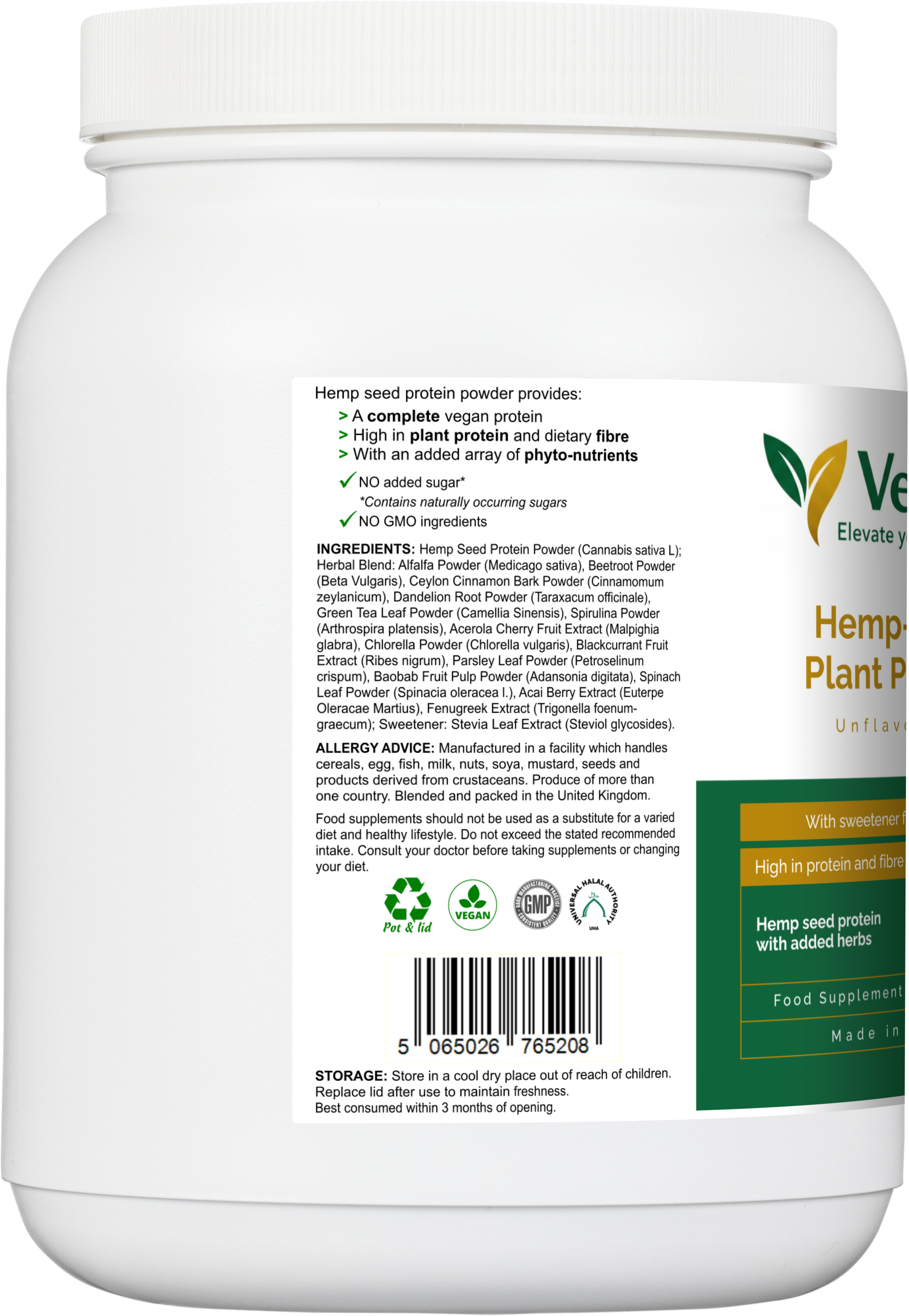 protein supplement for fitness and muscle recovery