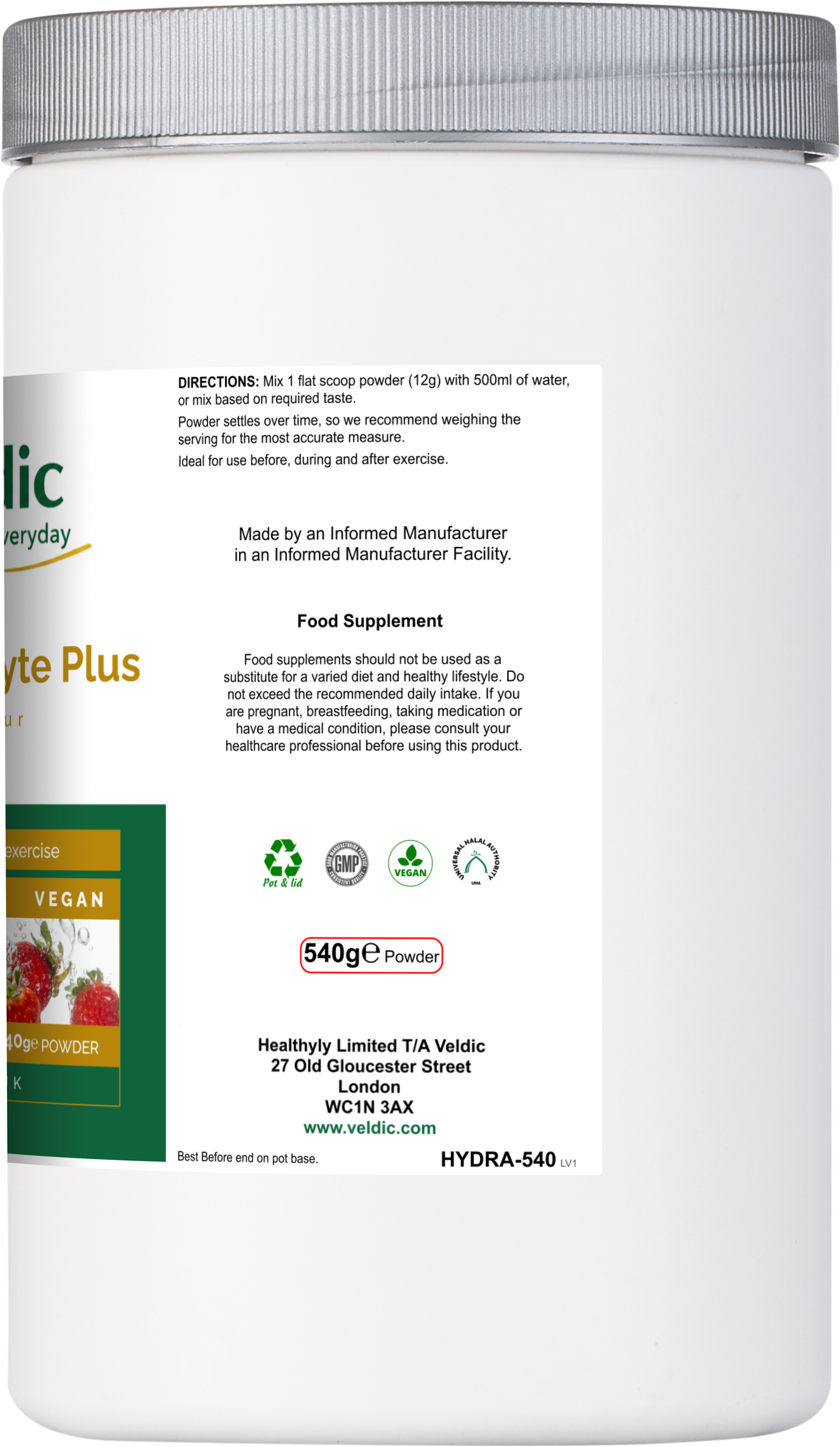 electrolyte supplement for daily hydration support