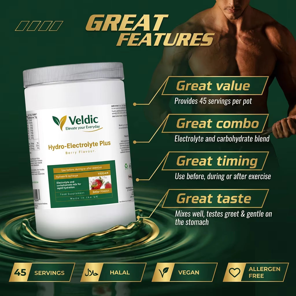 electrolyte powder for workout hydration