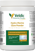 veldic hydro marine glow powder for skin hydration and radiance