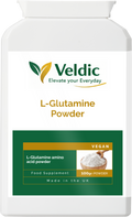 veldic l glutamine powder for muscle recovery and repair