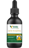 veldic liposomal vitamin d3 k2 liquid drops for bone and immune support
