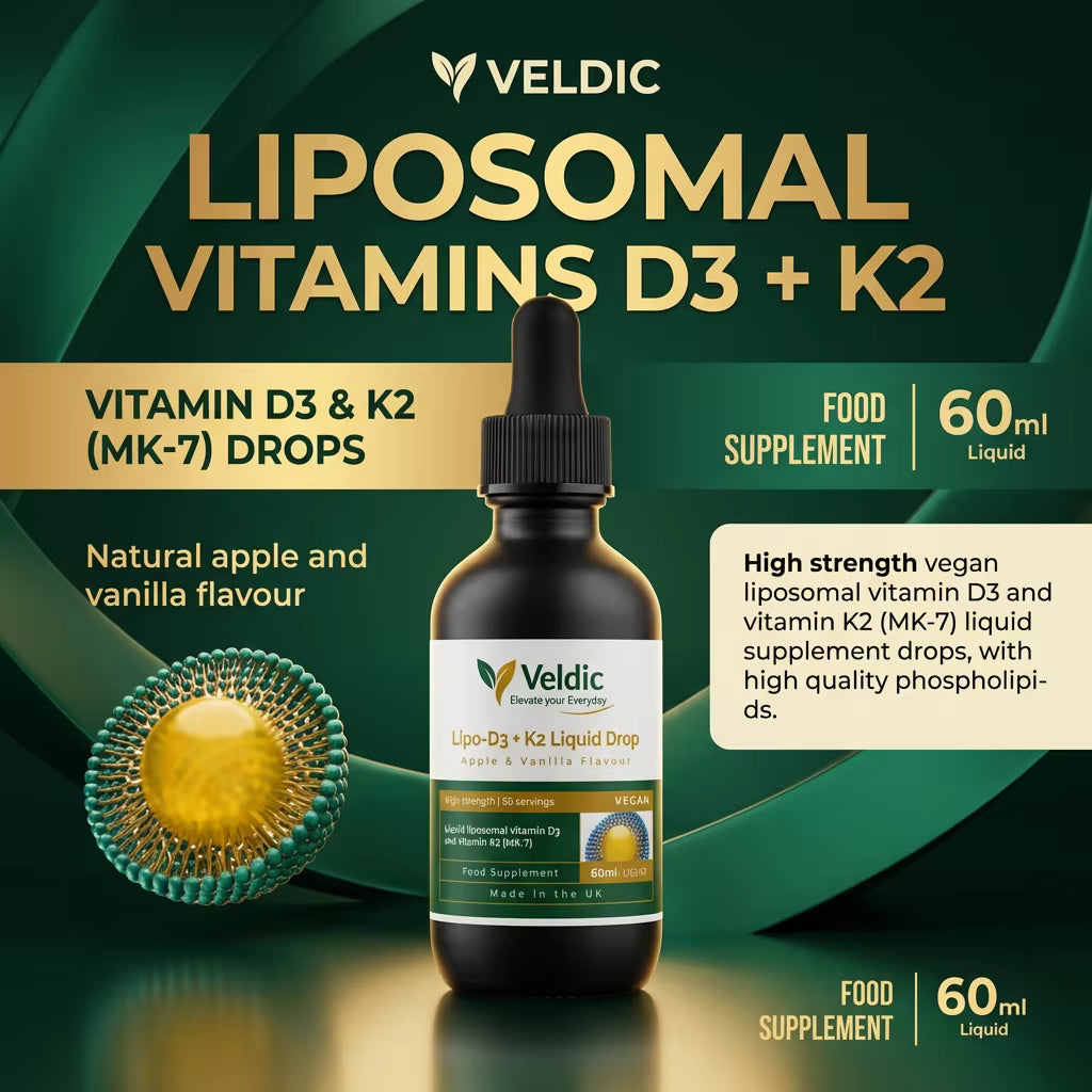 high strength vitamin d3 k2 supplement with dropper