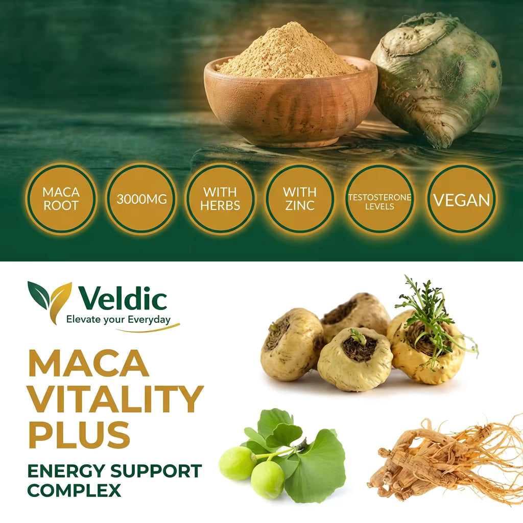 maca supplement for stamina and endurance support
