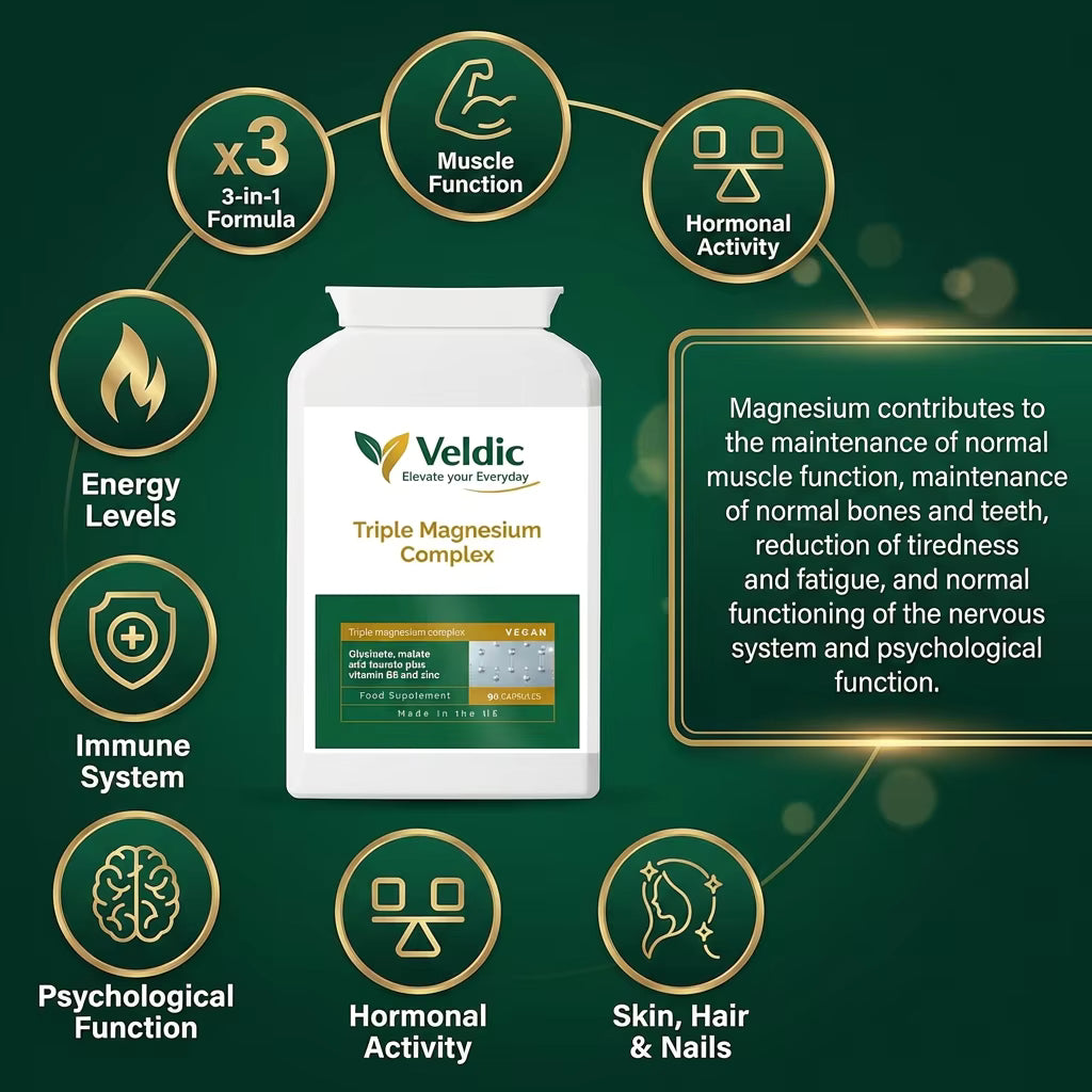 magnesium supplement for sleep and stress support