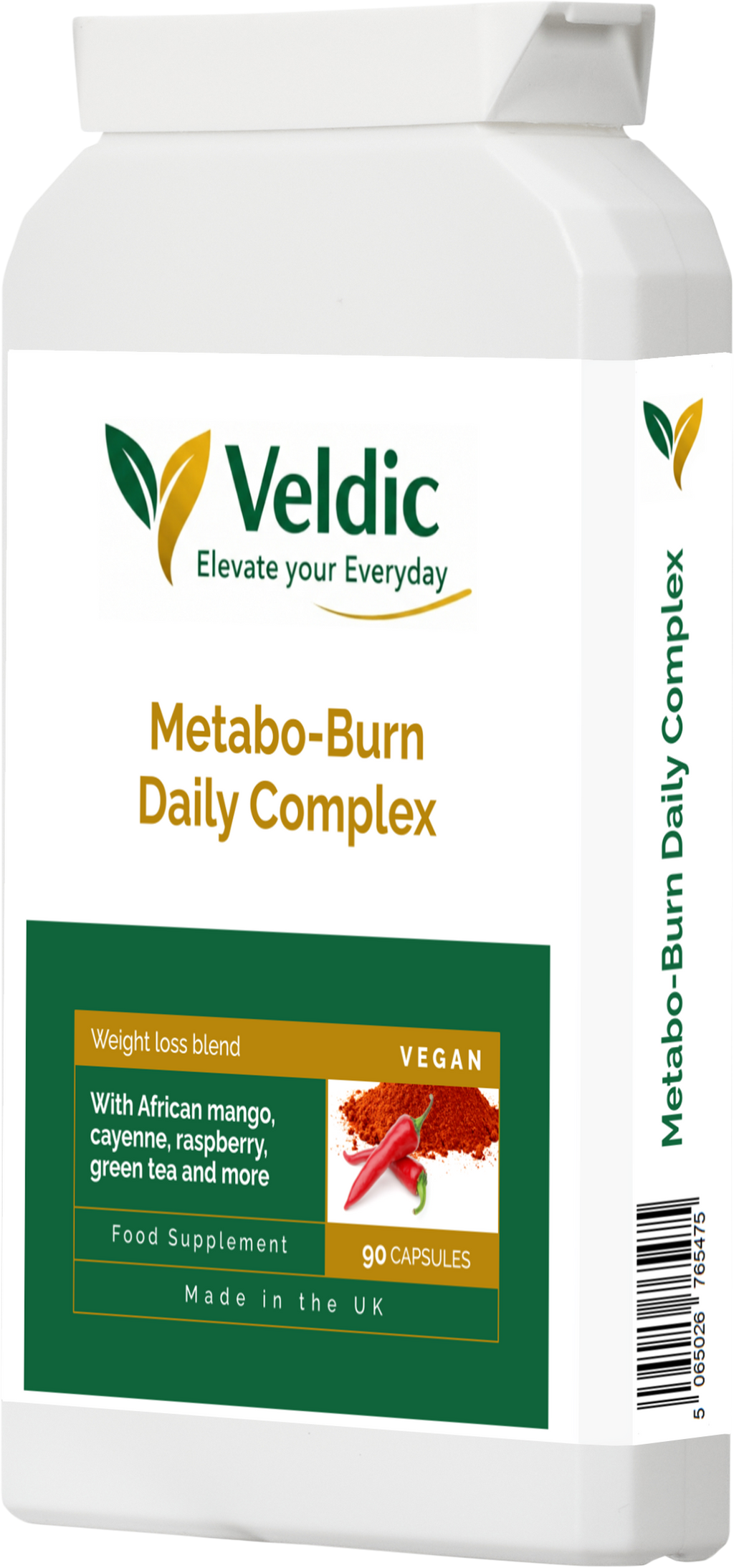 veldic metabo burn daily complex weight management supplement