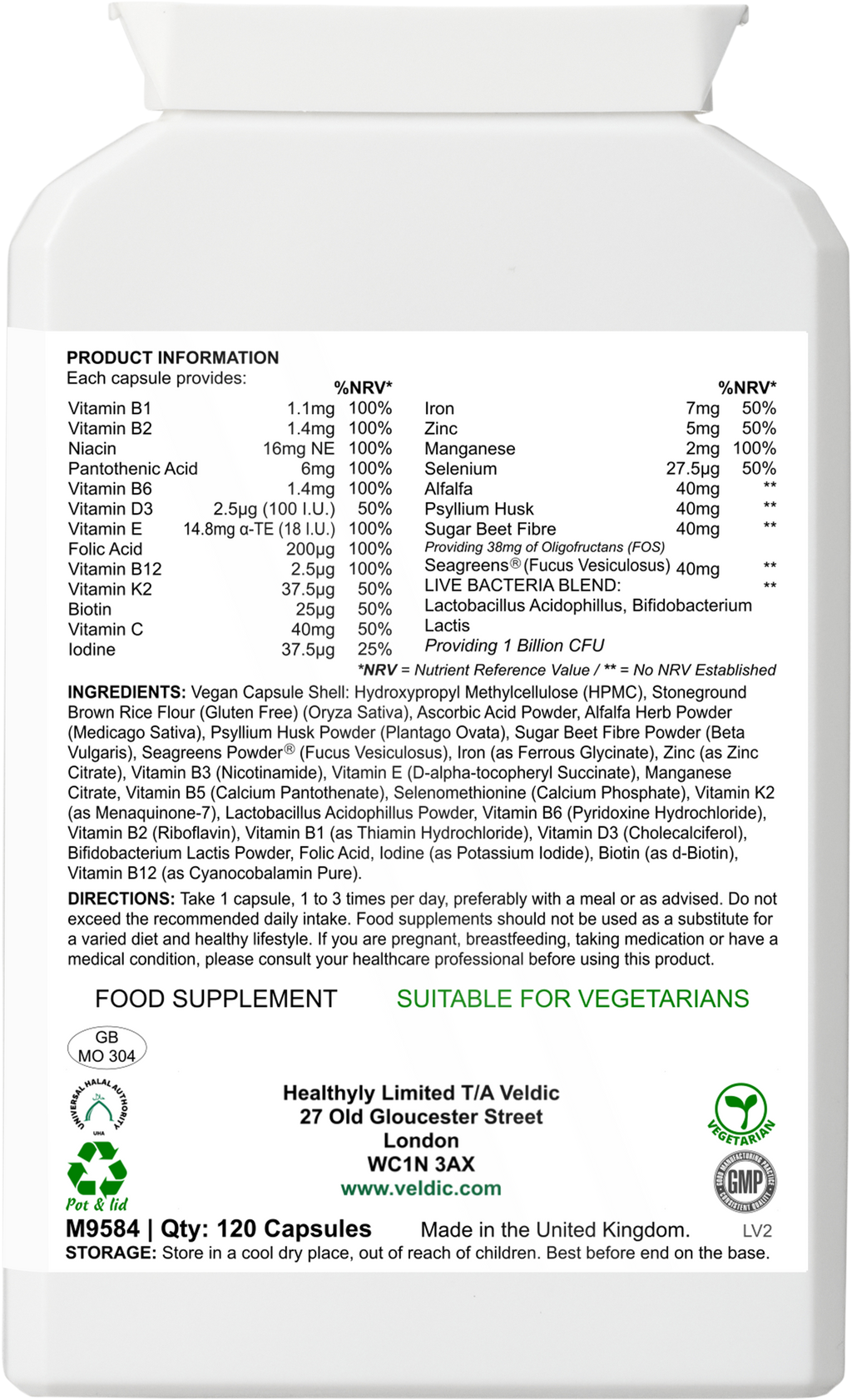 daily vitamin supplement for immune support