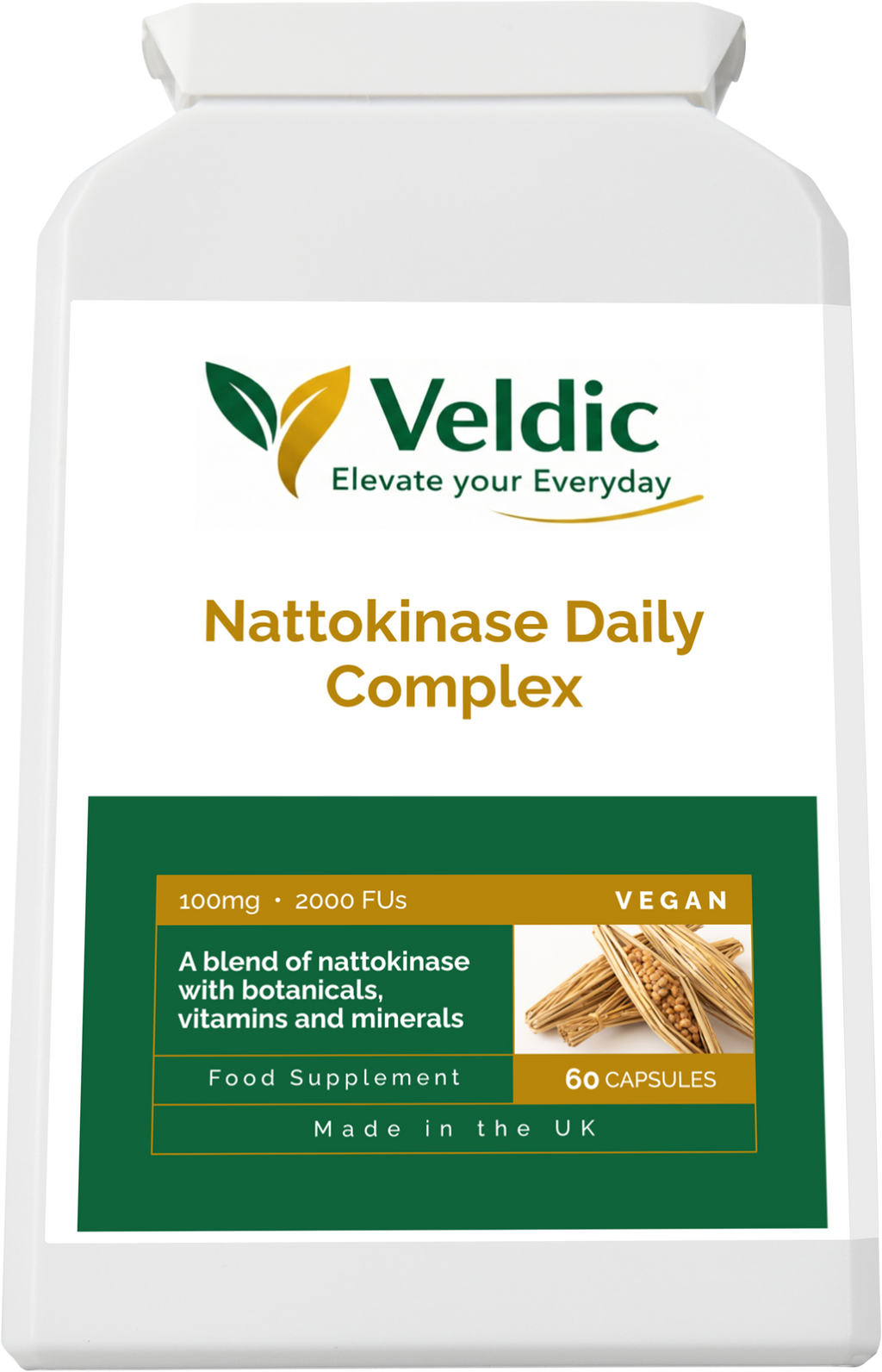 veldic nattokinase daily complex for heart health and circulation