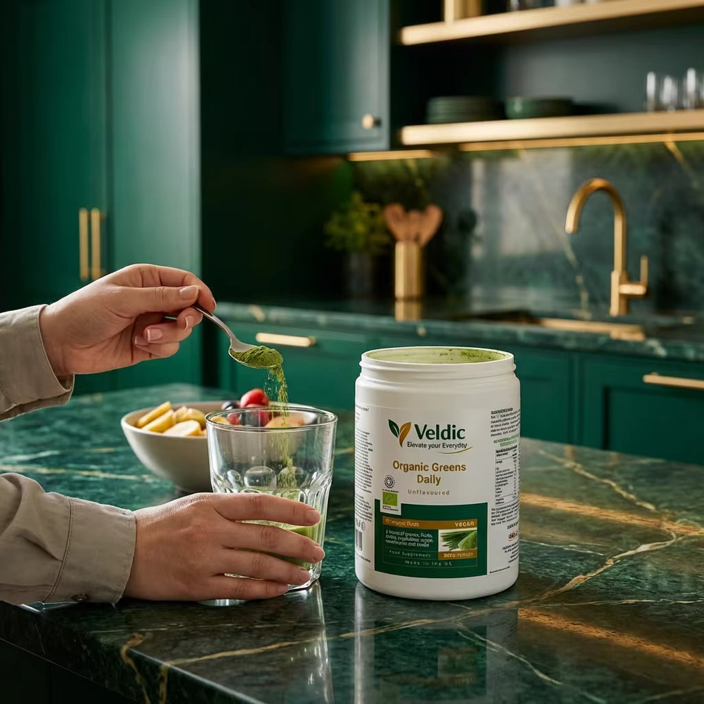 super greens powder for nutrition and detox