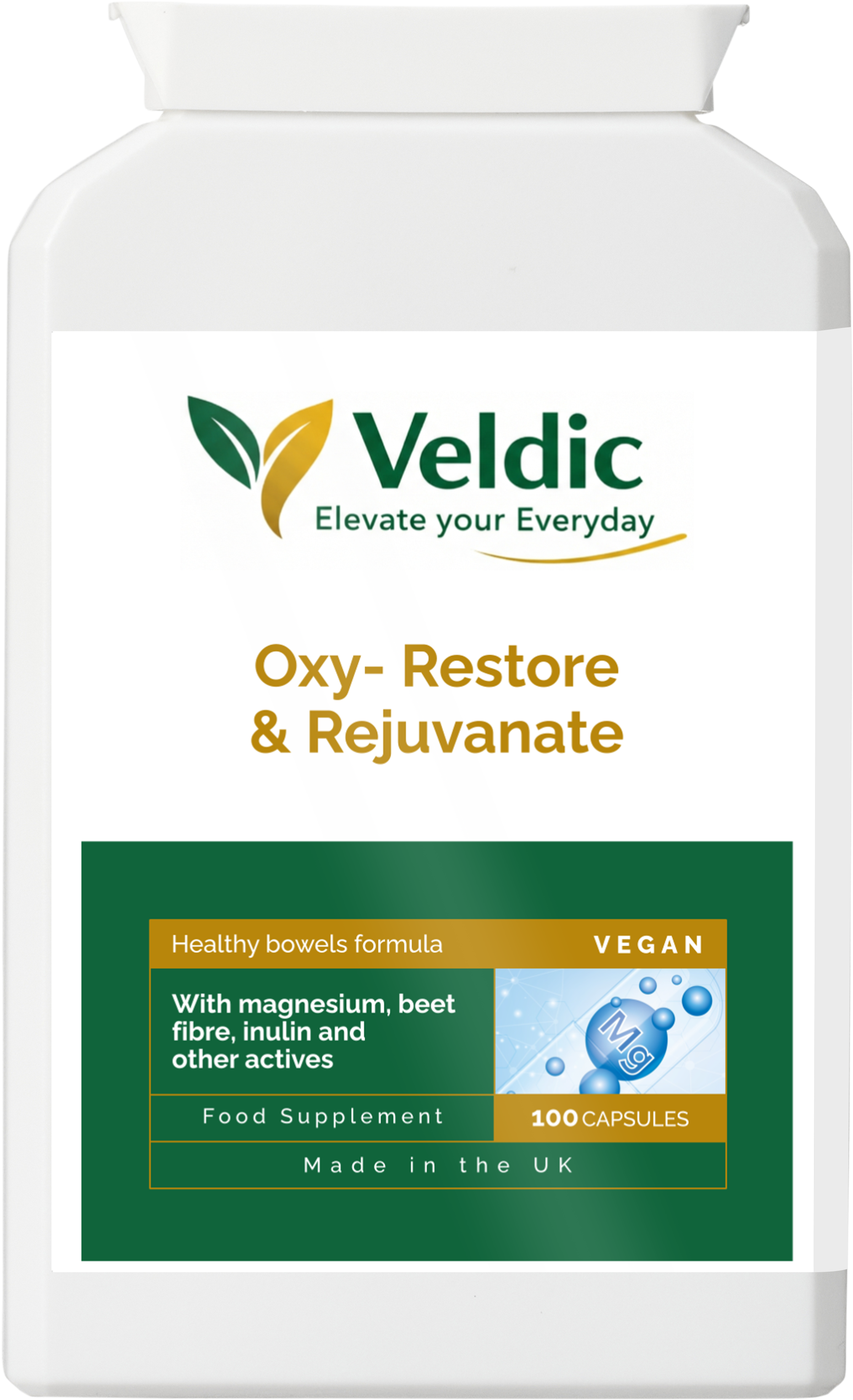 veldic oxy restore rejuvenate supplement for detox and vitality