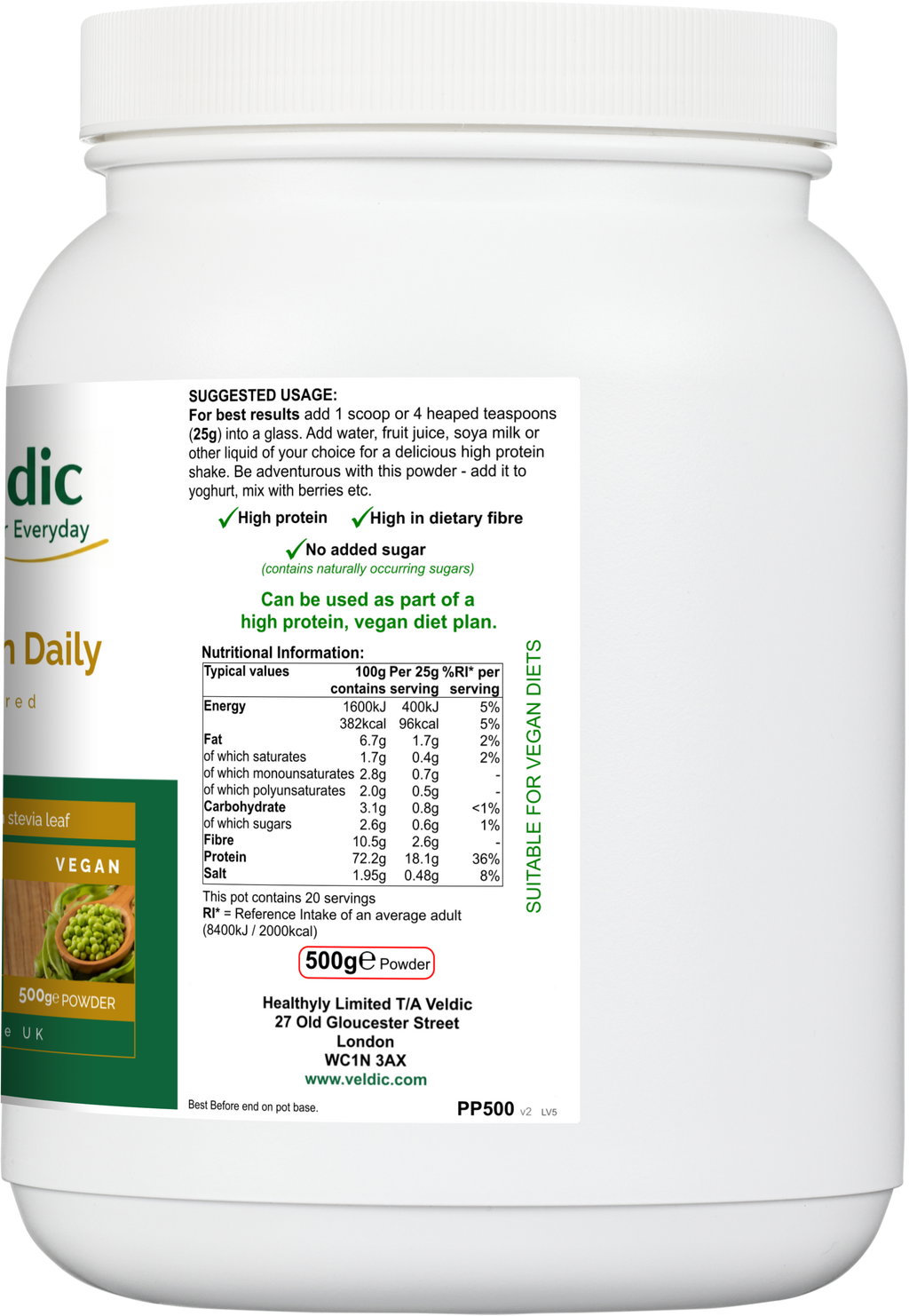 protein supplement for recovery and performance