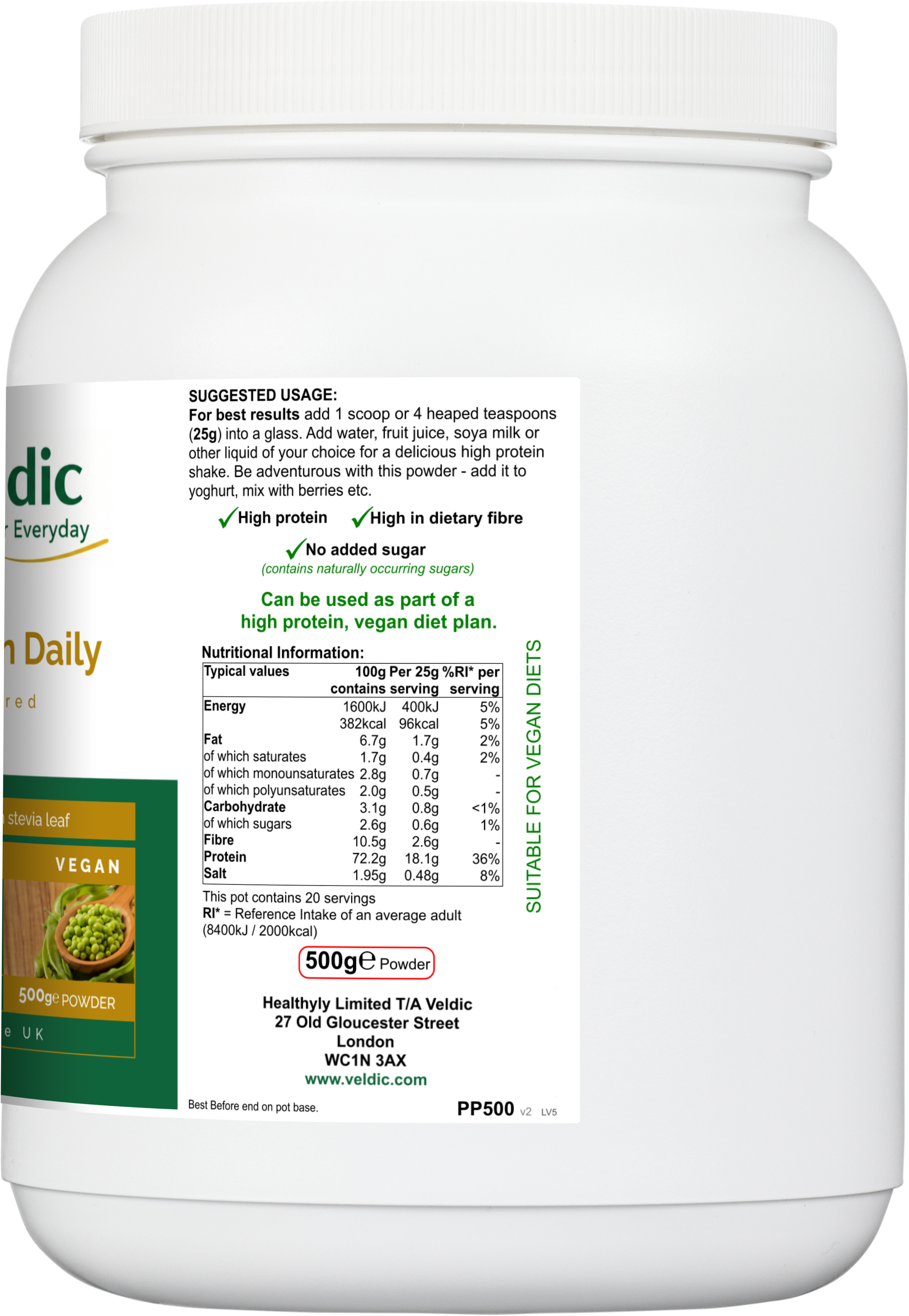 protein supplement for recovery and performance