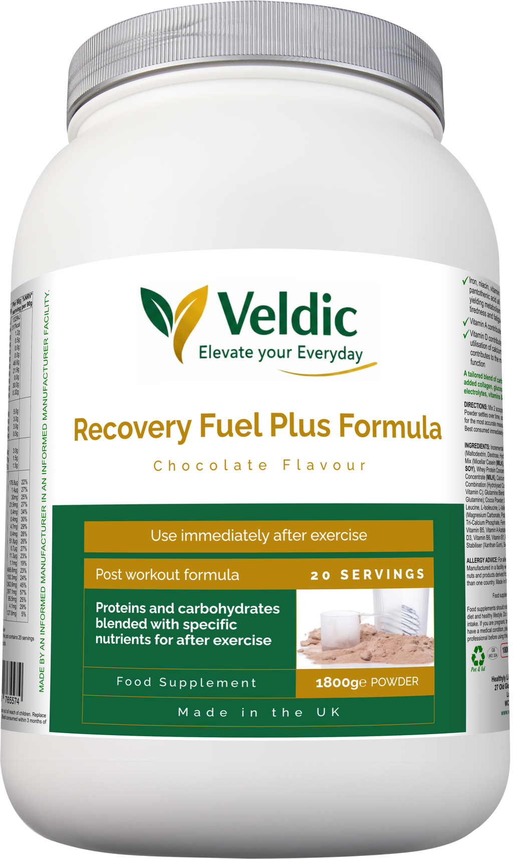 recovery supplement for active lifestyle