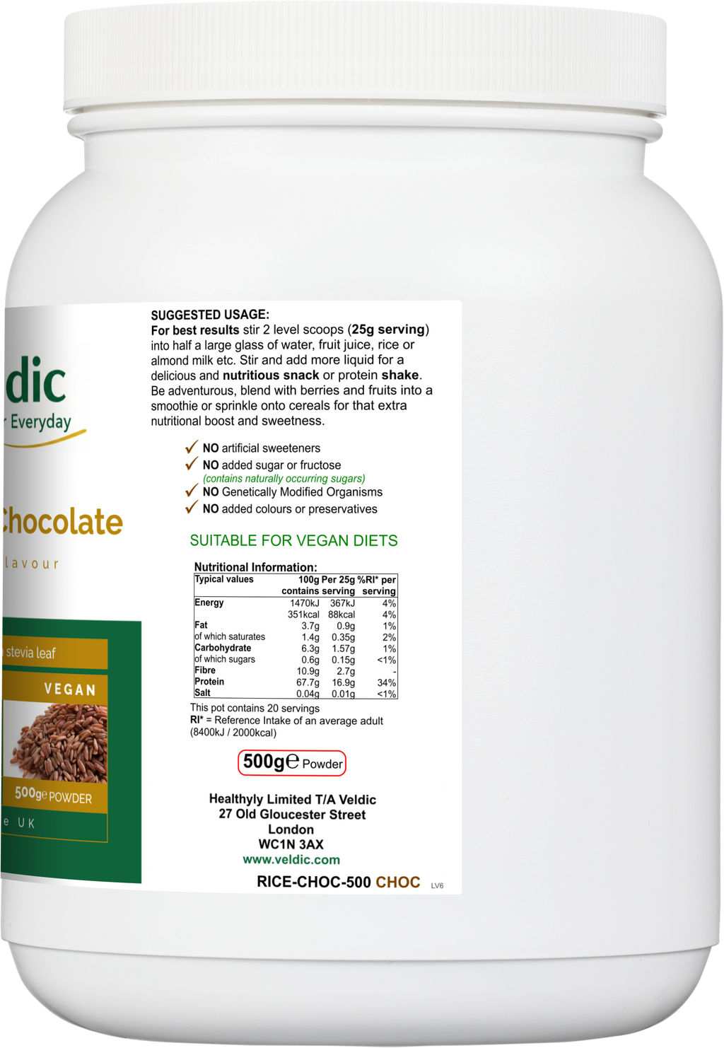 plant protein shake for muscle recovery