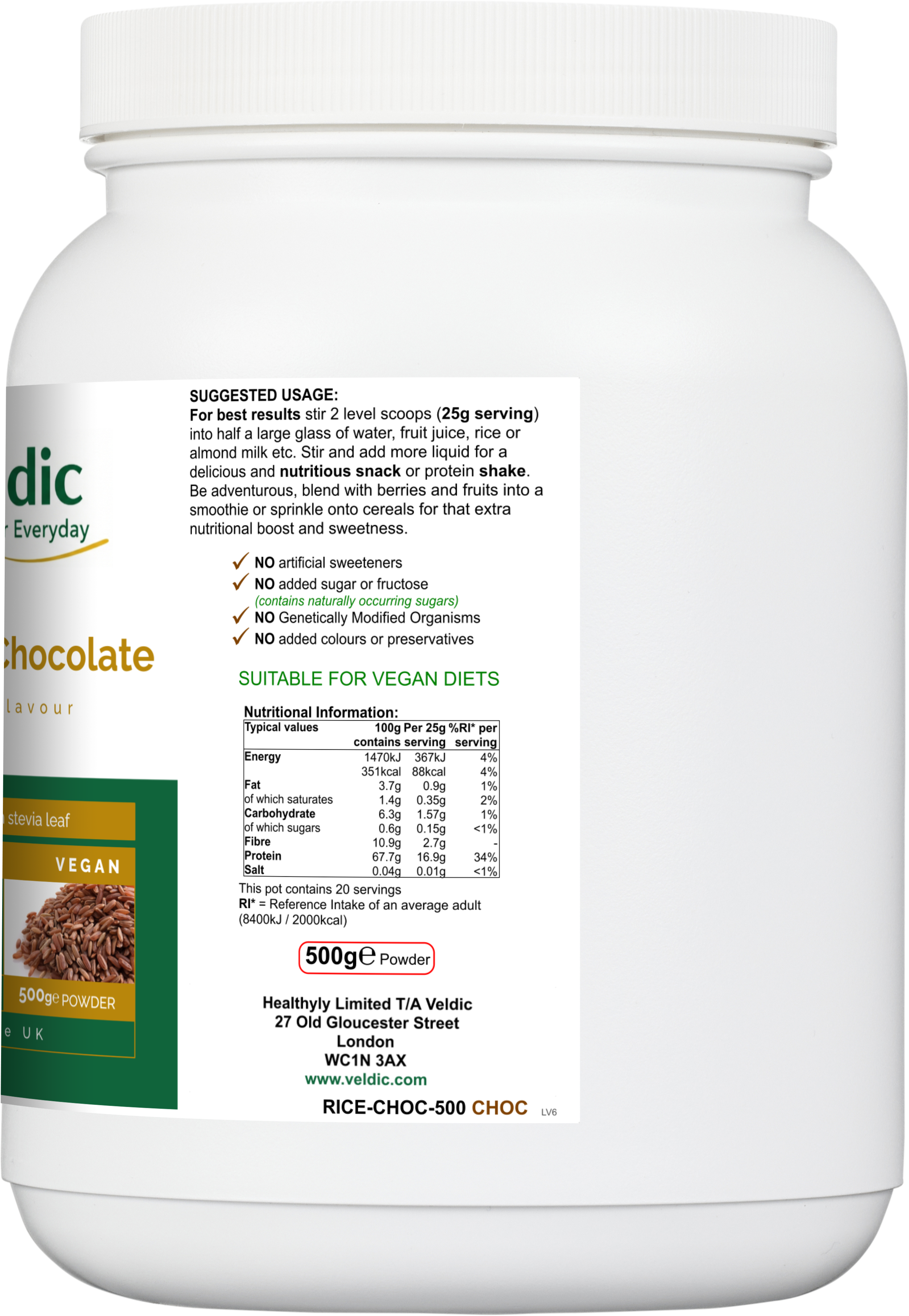 plant protein shake for muscle recovery
