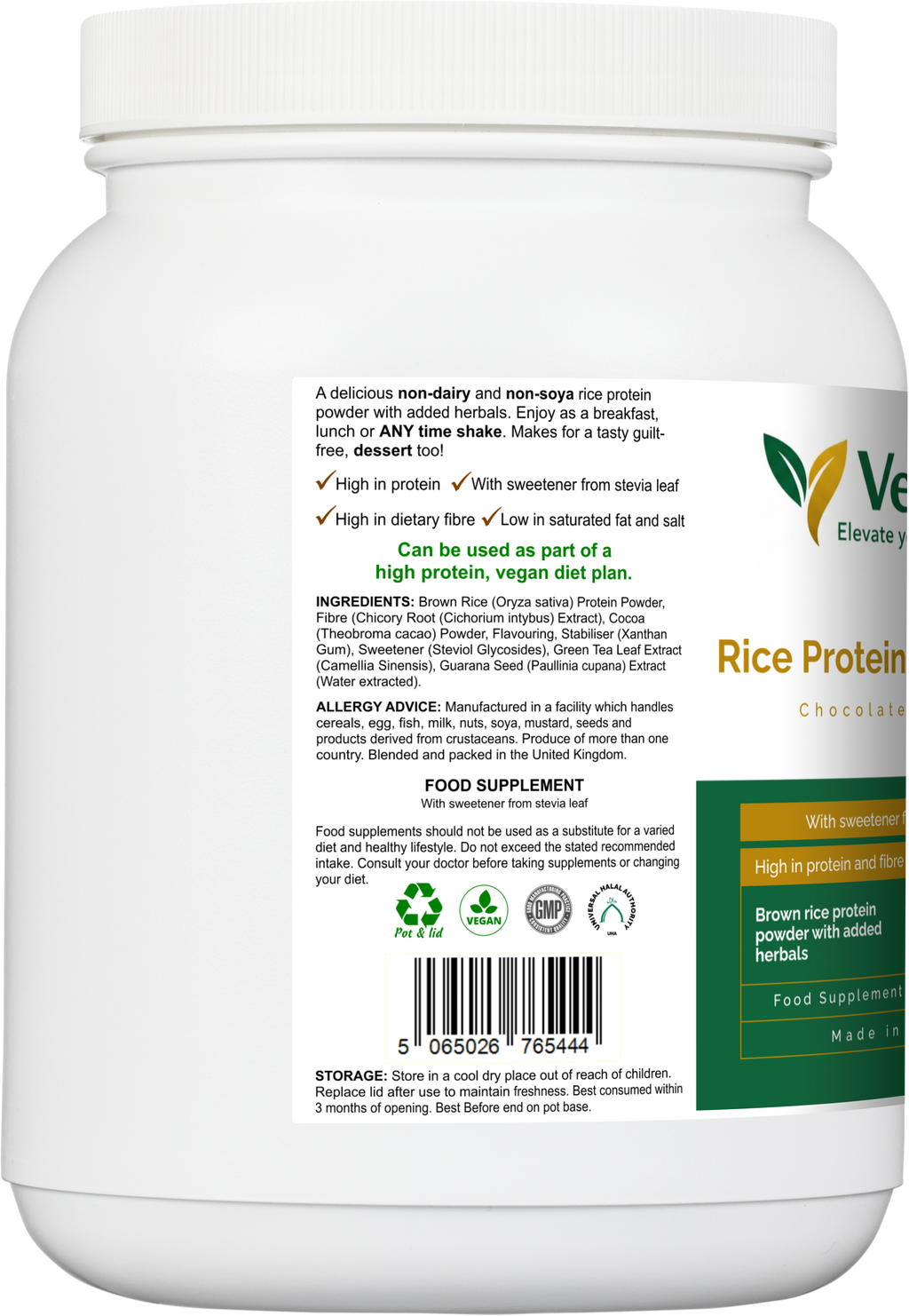 chocolate protein powder for fitness and energy