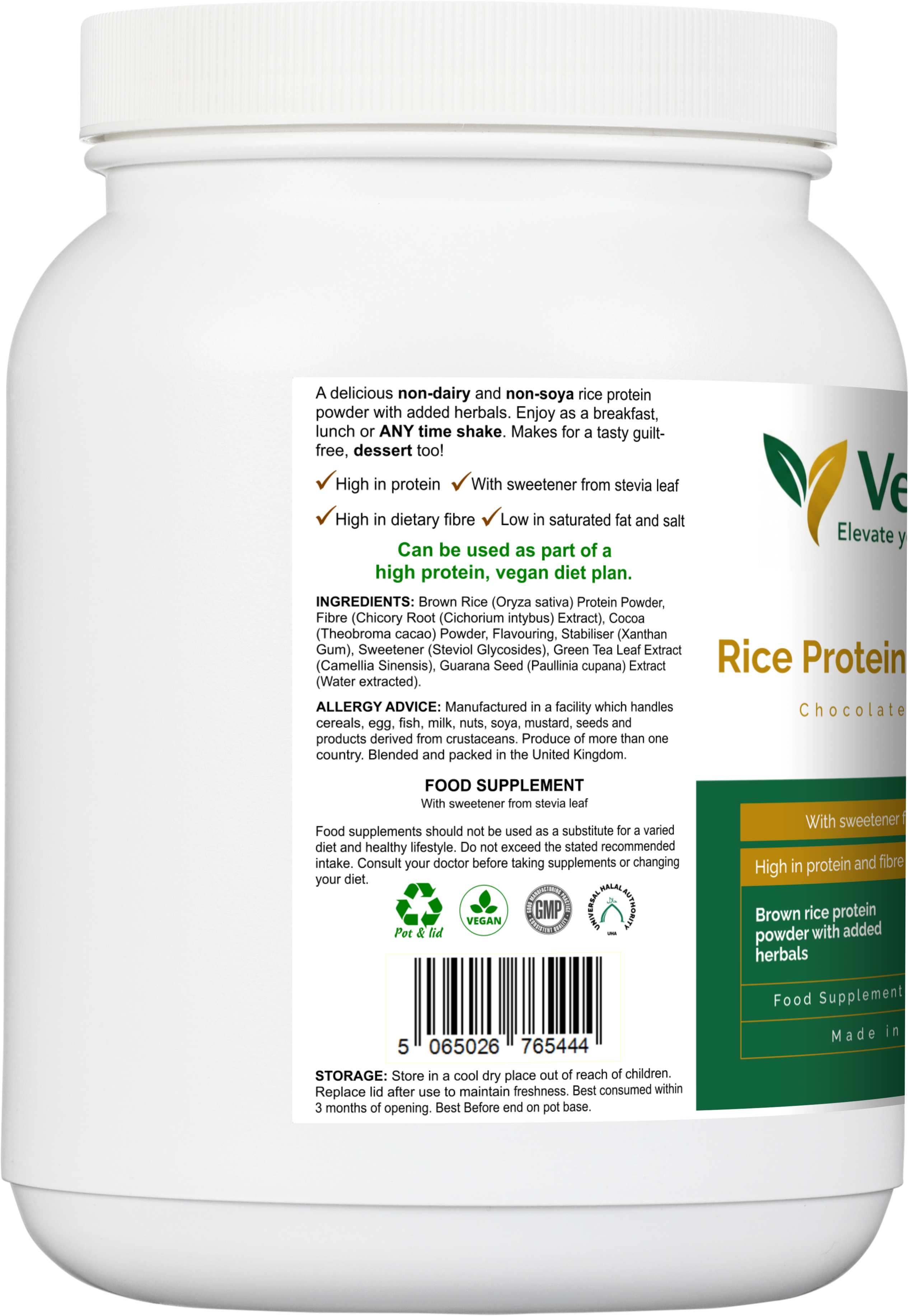 chocolate protein powder for fitness and energy