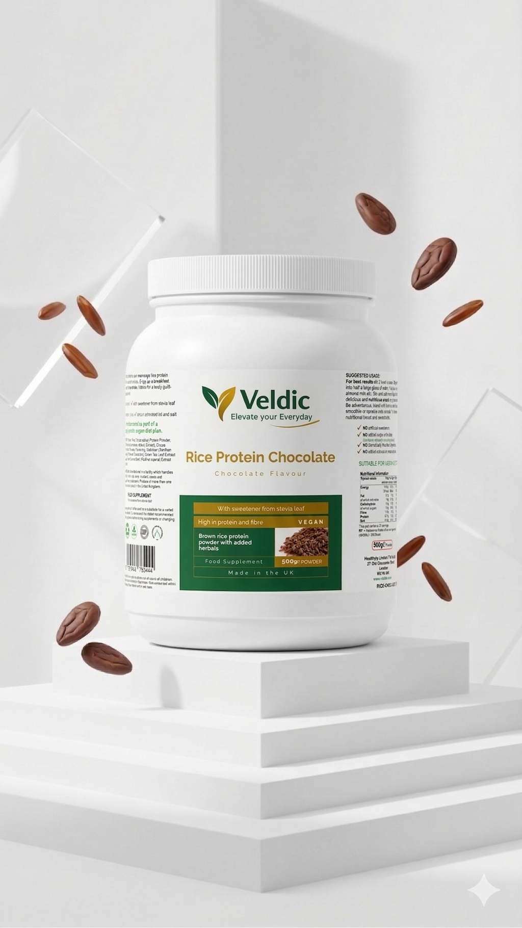 vegan protein supplement for daily nutrition